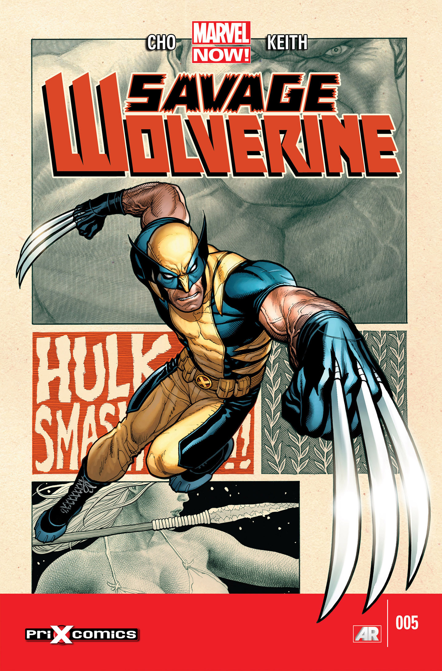 Carátula Savage Wolverine #05.cbr
