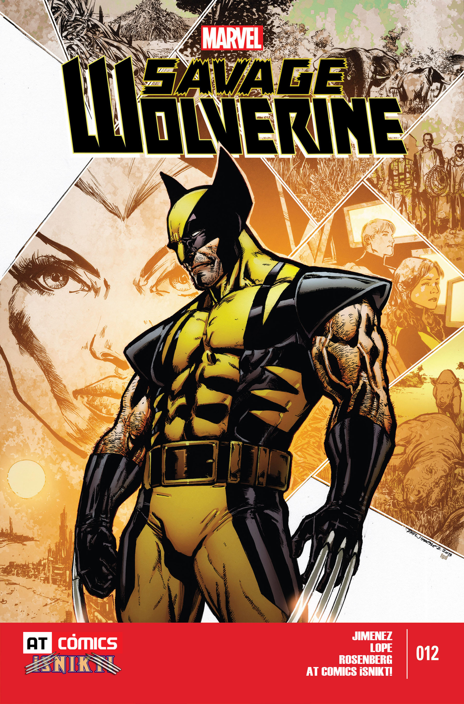 Carátula Savage Wolverine #12.cbr