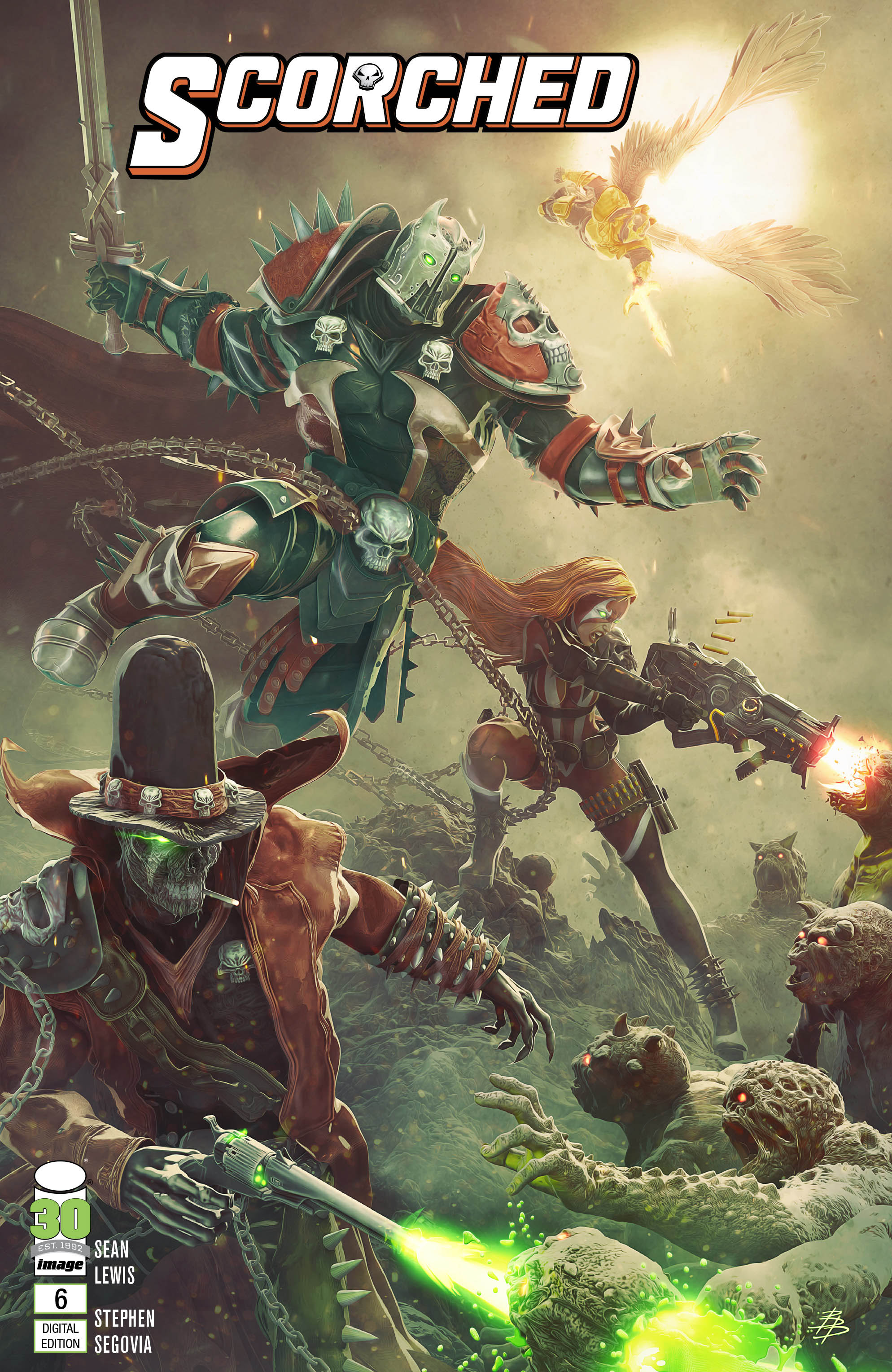 Carátula The Scorched #06 (1).cbr