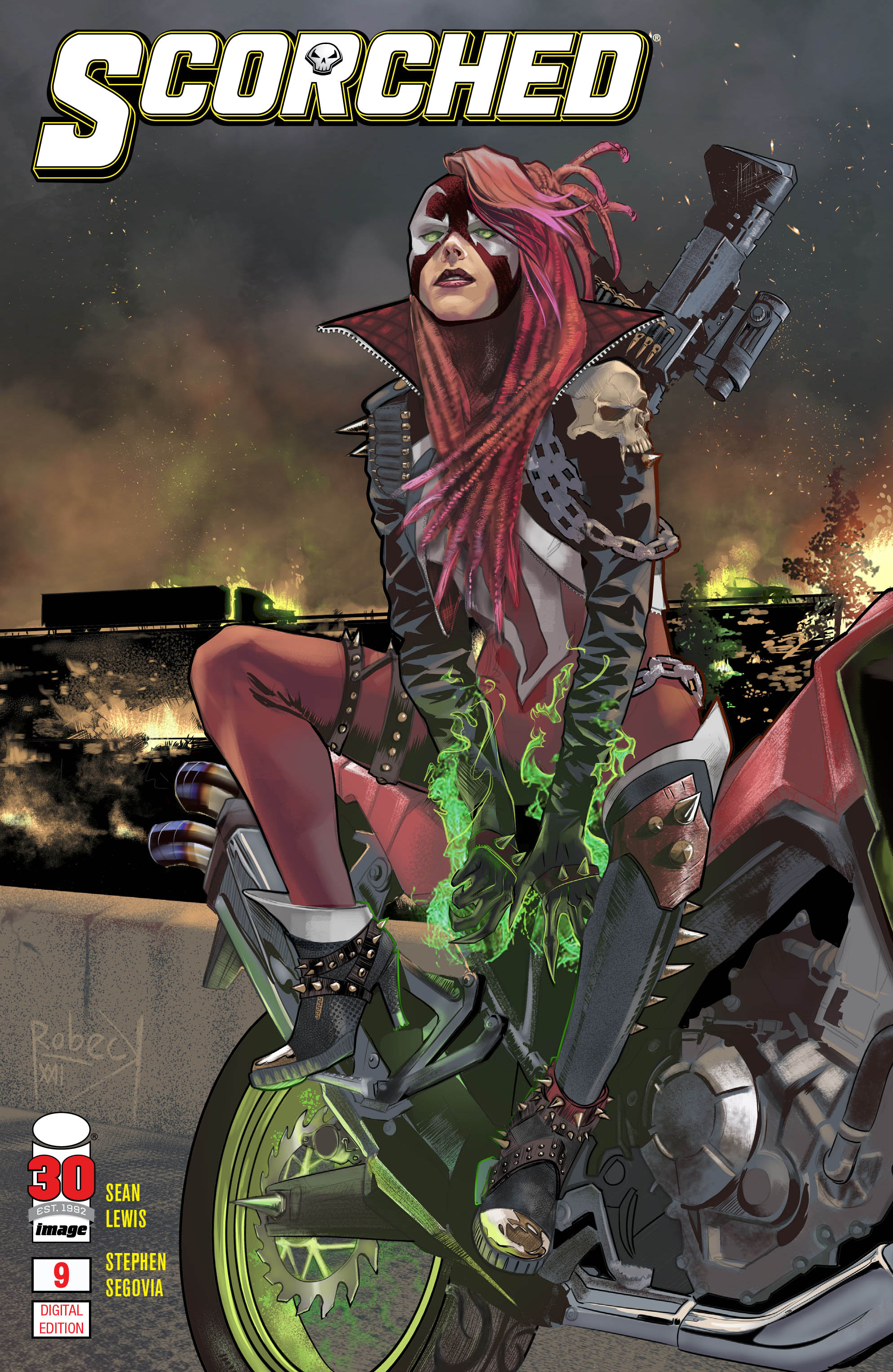 Carátula The Scorched #09.cbr