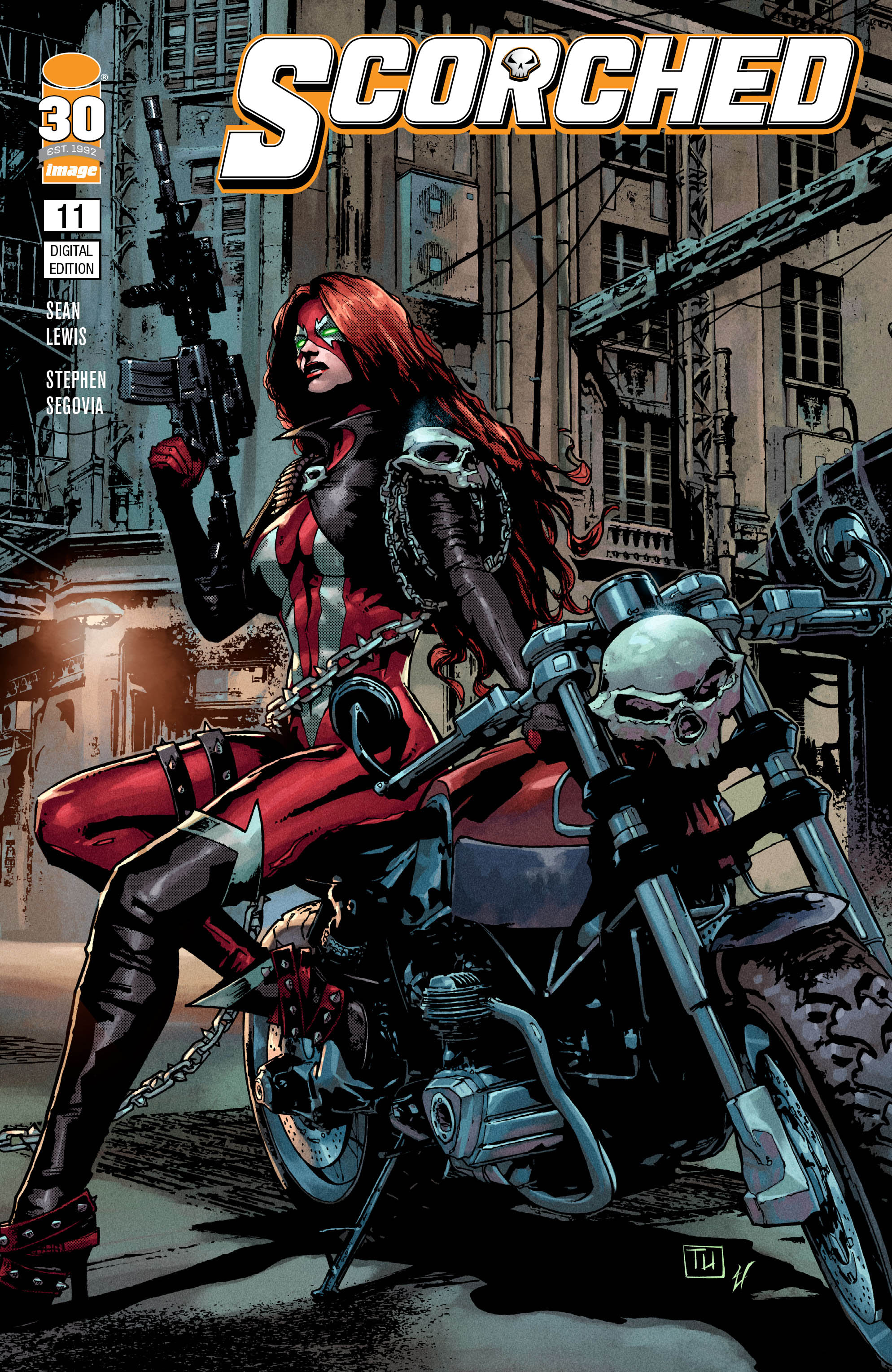 Carátula The Scorched #11.cbr