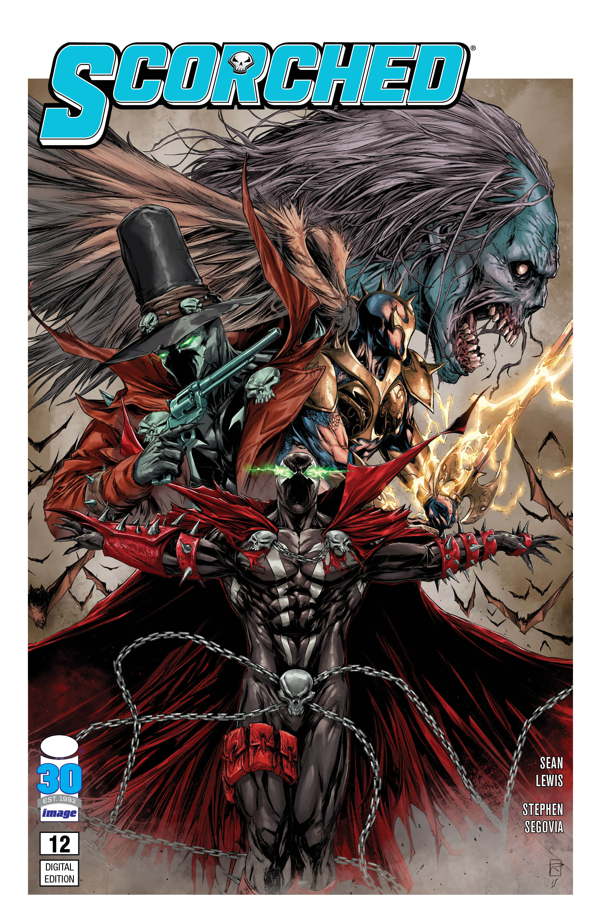 Carátula The Scorched #12.cbr