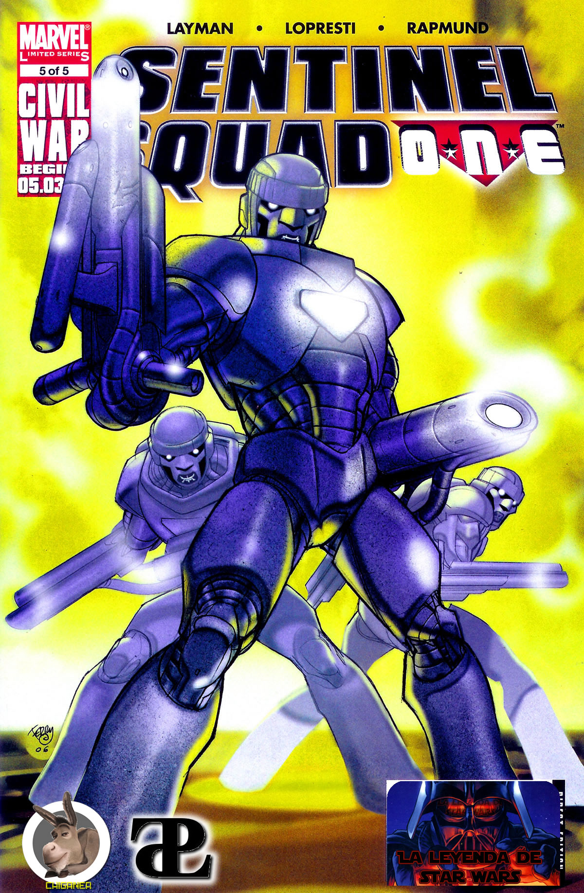 Carátula 51 Sentinel Squad One 05.cbr