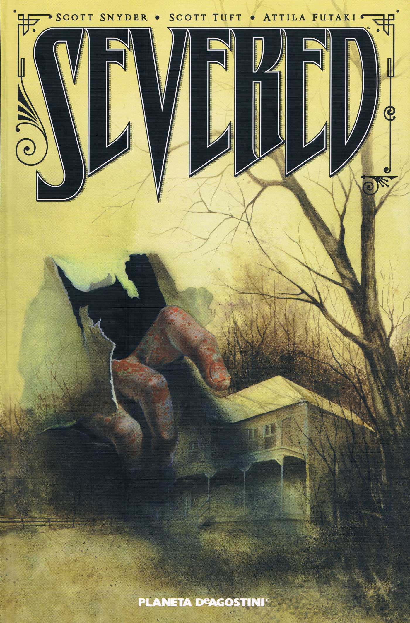 Carátula Severed.cbr