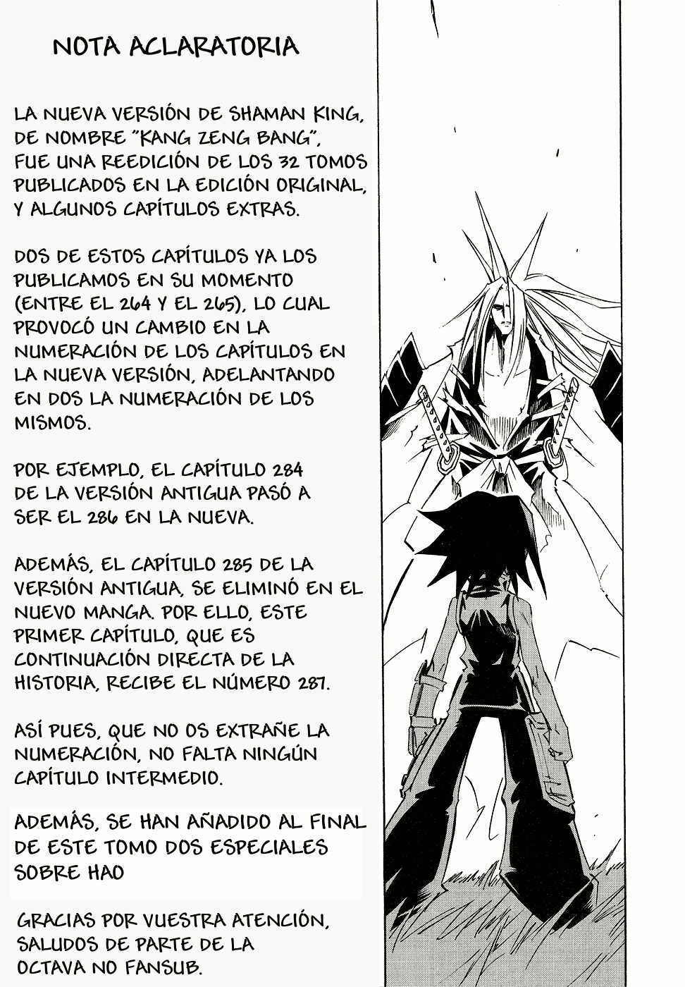 Carátula Shaman King - Tomo 33 @Comicverso.cbr