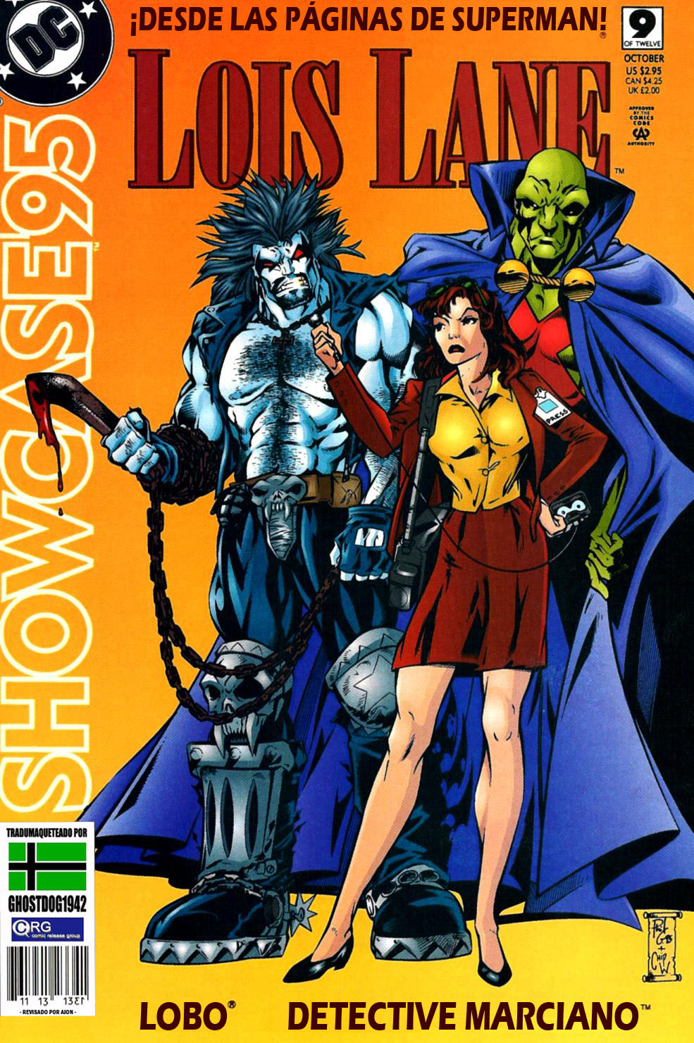 Carátula Showcase '95 #09 @com1cfan.cbr