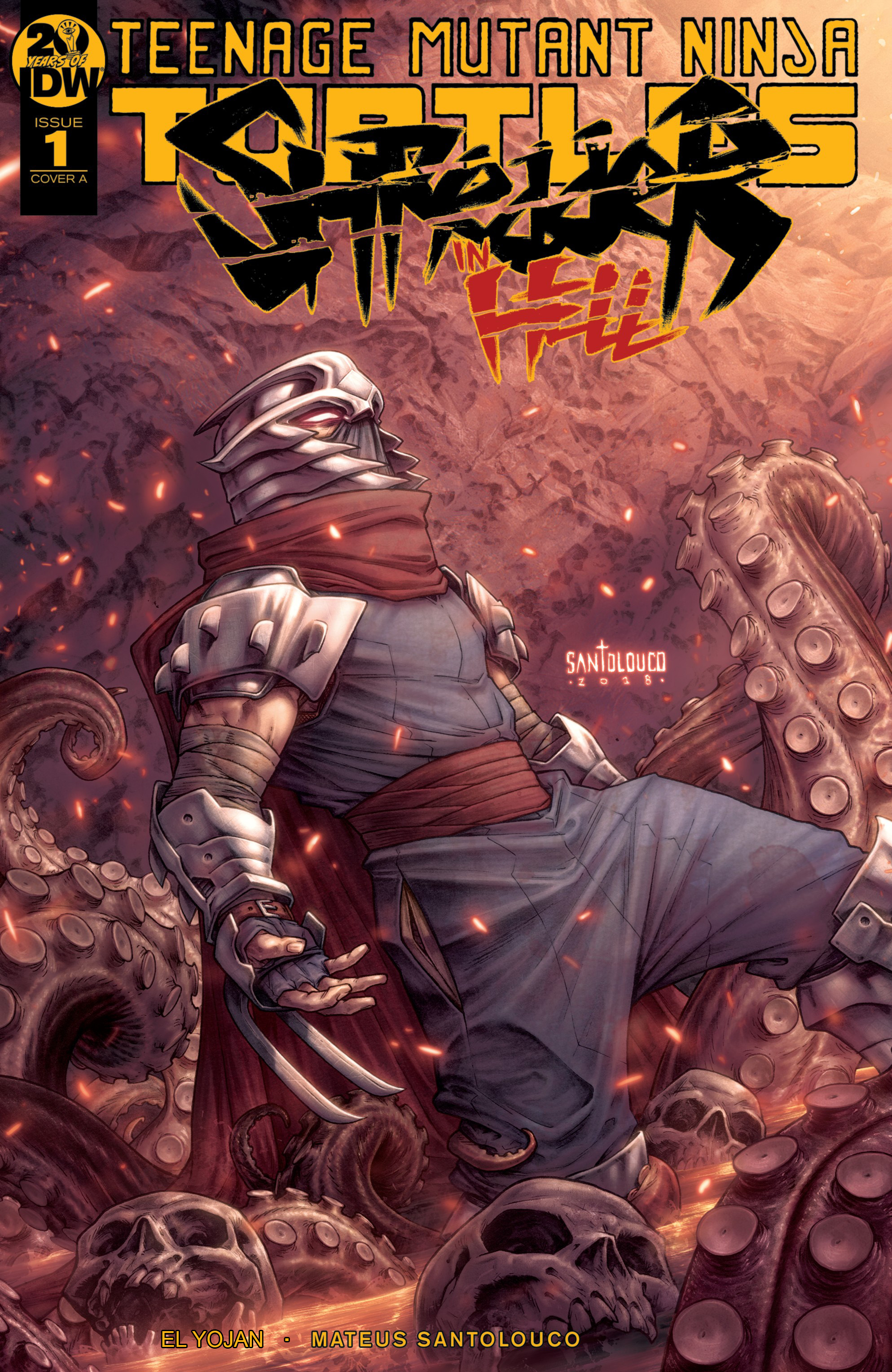 Carátula Shredder en el Infierno 01.cbr