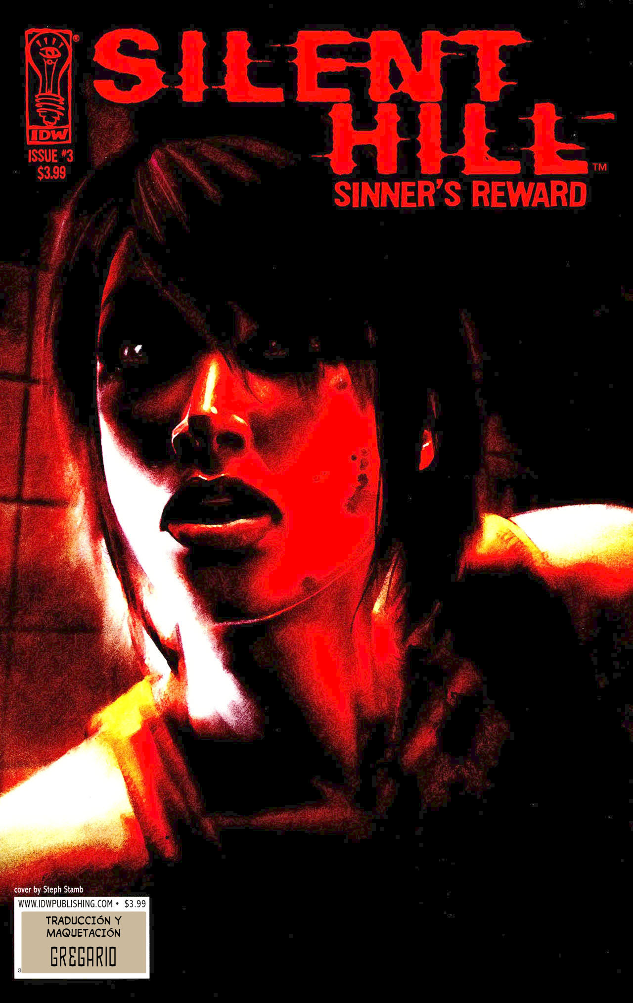 Carátula Silent Hill - Sinner's Reward #03.cbr