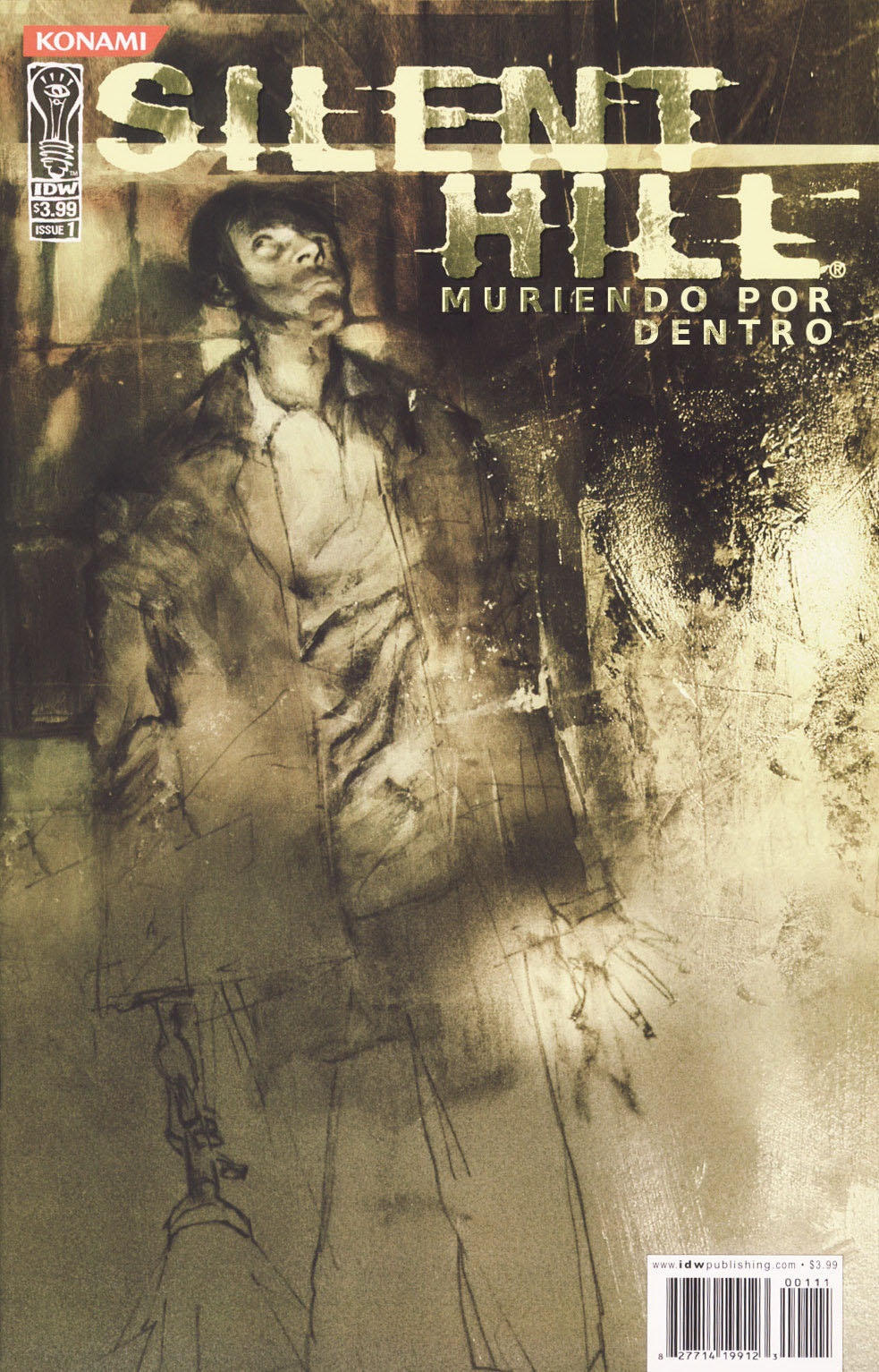 Carátula Silent Hill Dying Inside #01.cbr