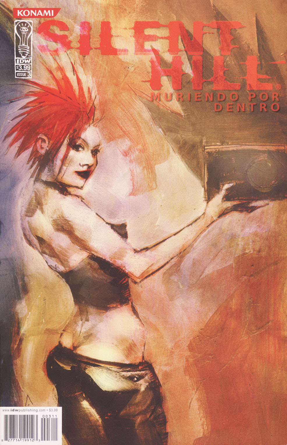Carátula Silent Hill Dying Inside #03.cbr