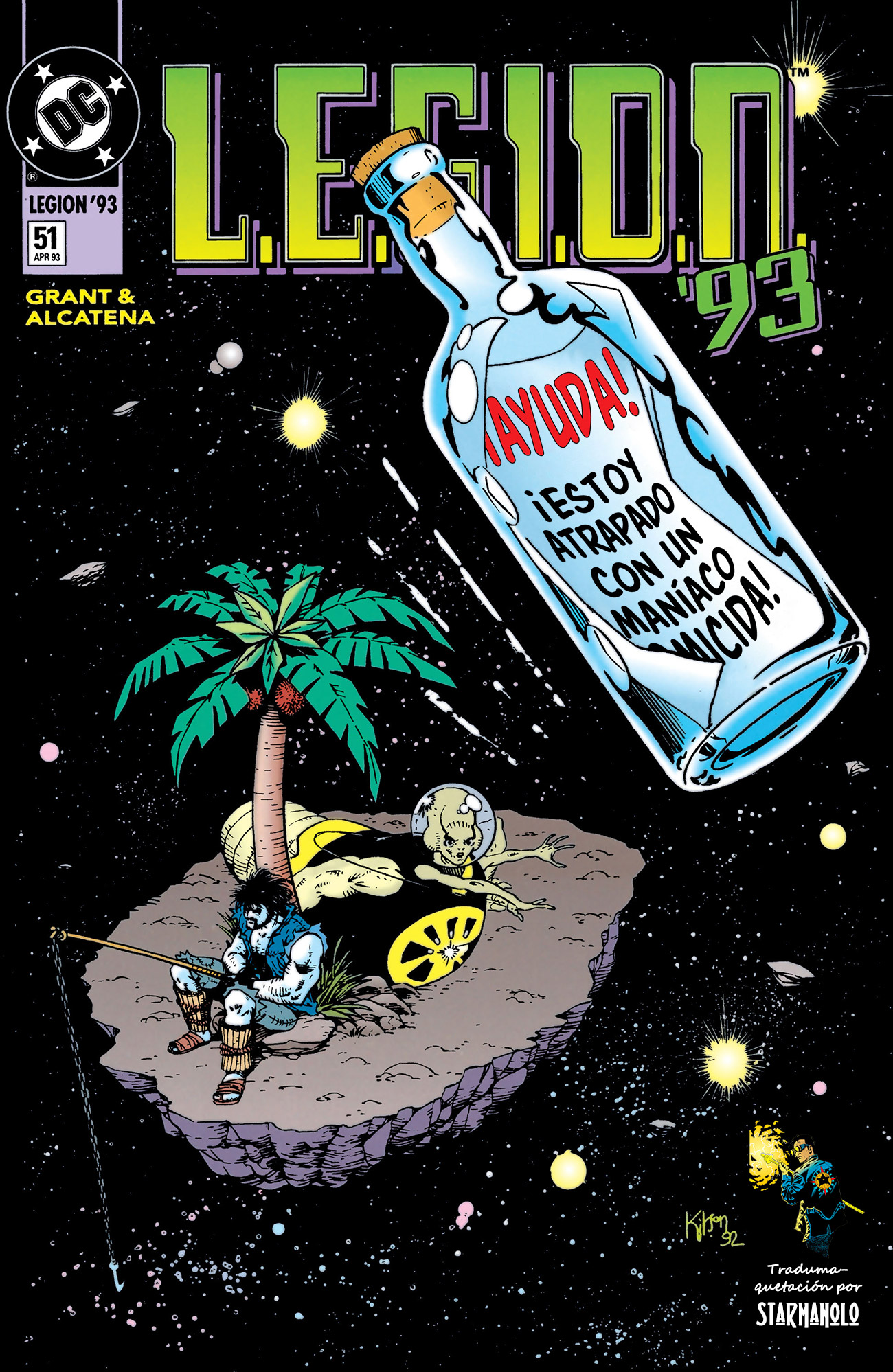 Carátula L.E.G.I.O.N. '93 51 [por StarManolo].cbr