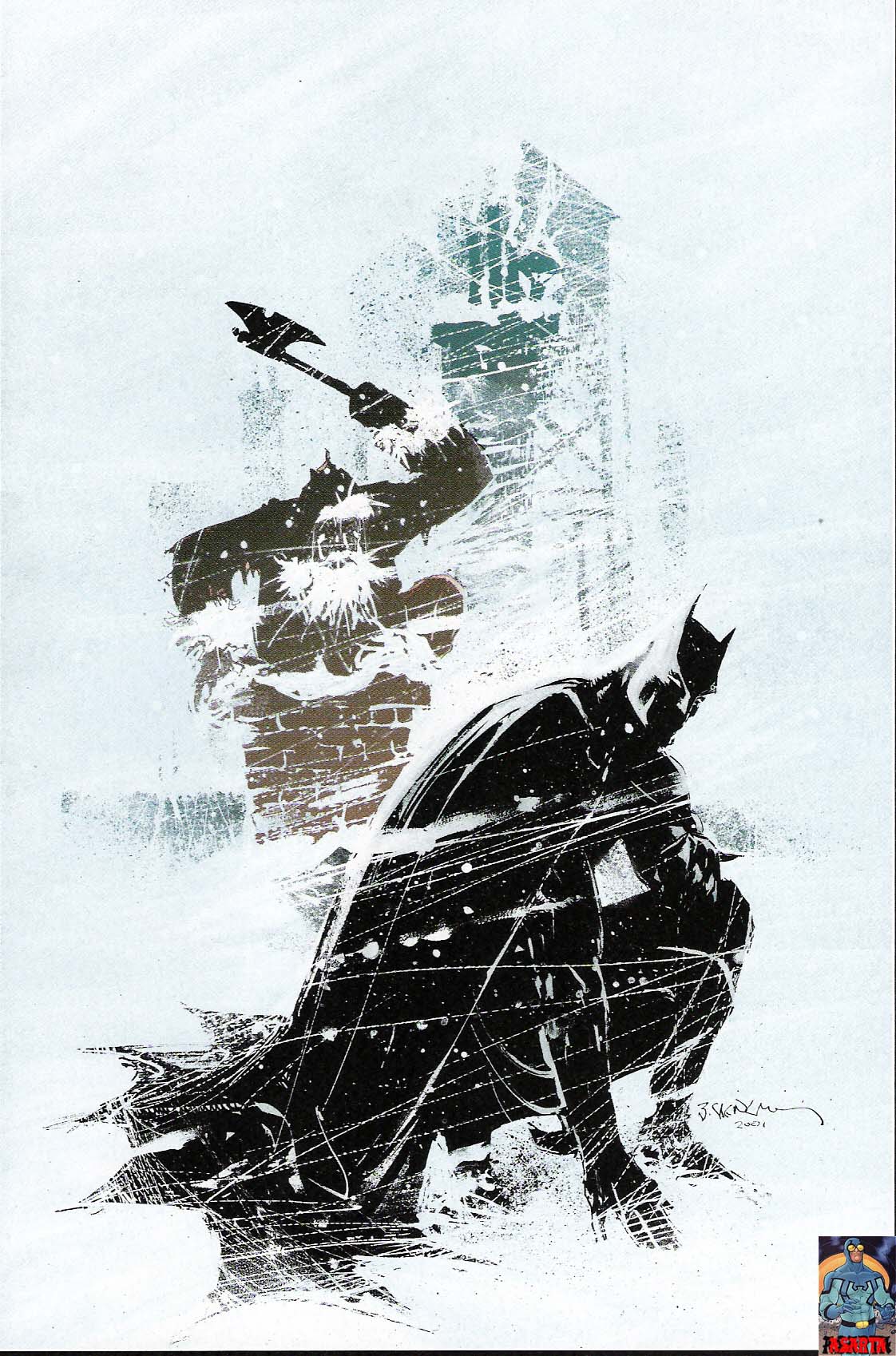Carátula La Sombra del Murcielago 22 - Batman 596 [por AsartA][CRG].cbr
