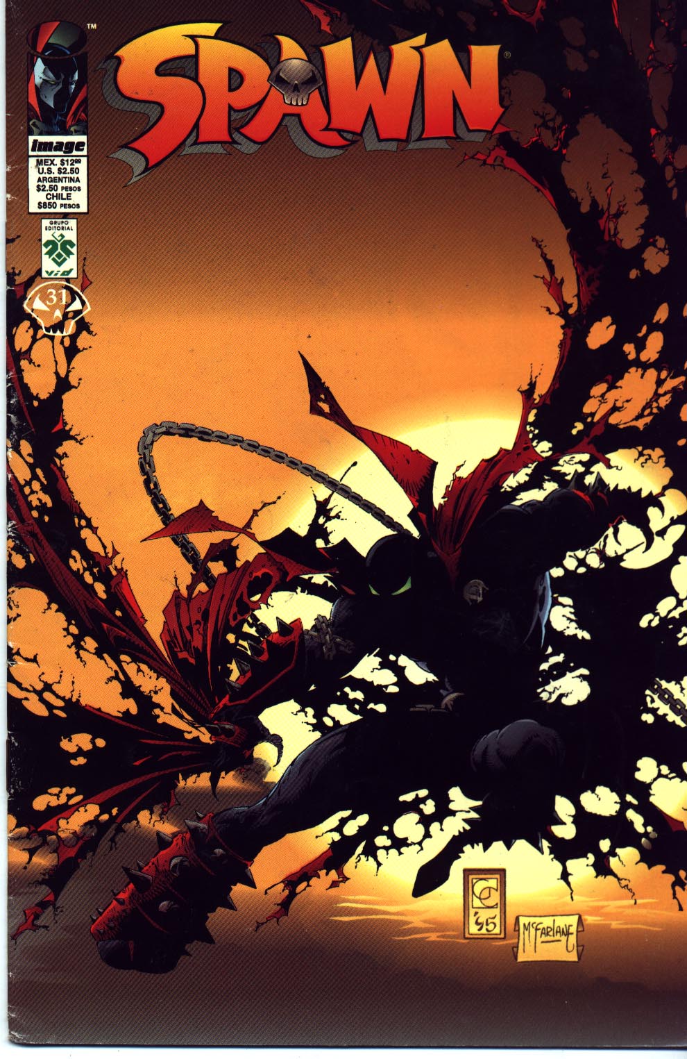 Carátula Spawn #032.cbr