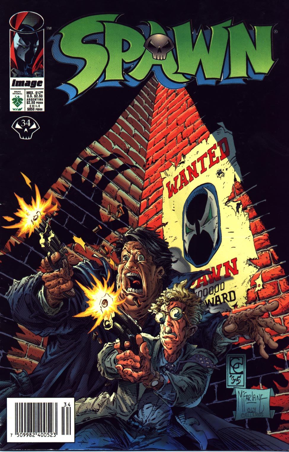 Carátula Spawn #035.cbr