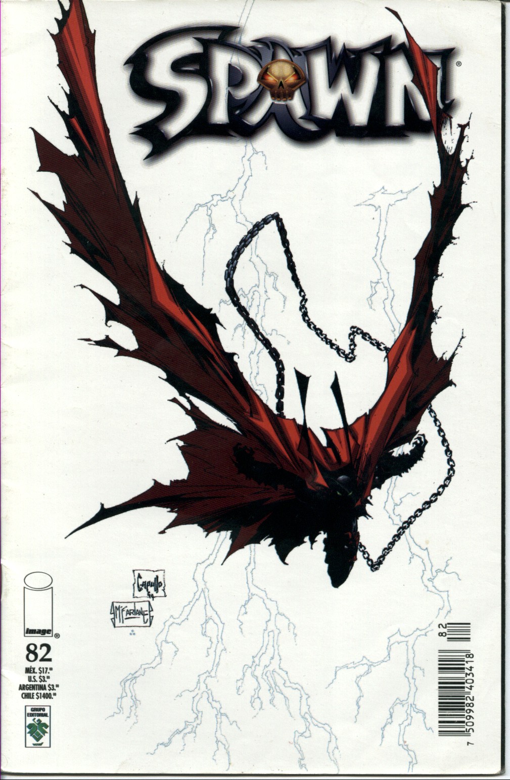 Carátula Spawn #082.cbr