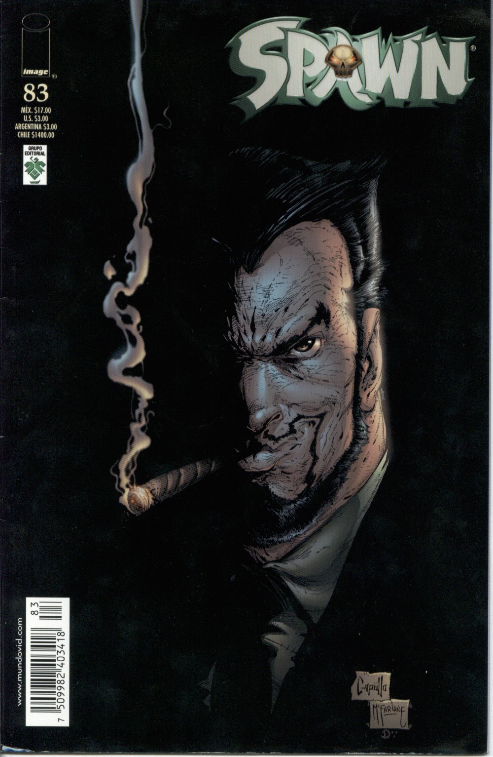 Carátula Spawn #083.cbr