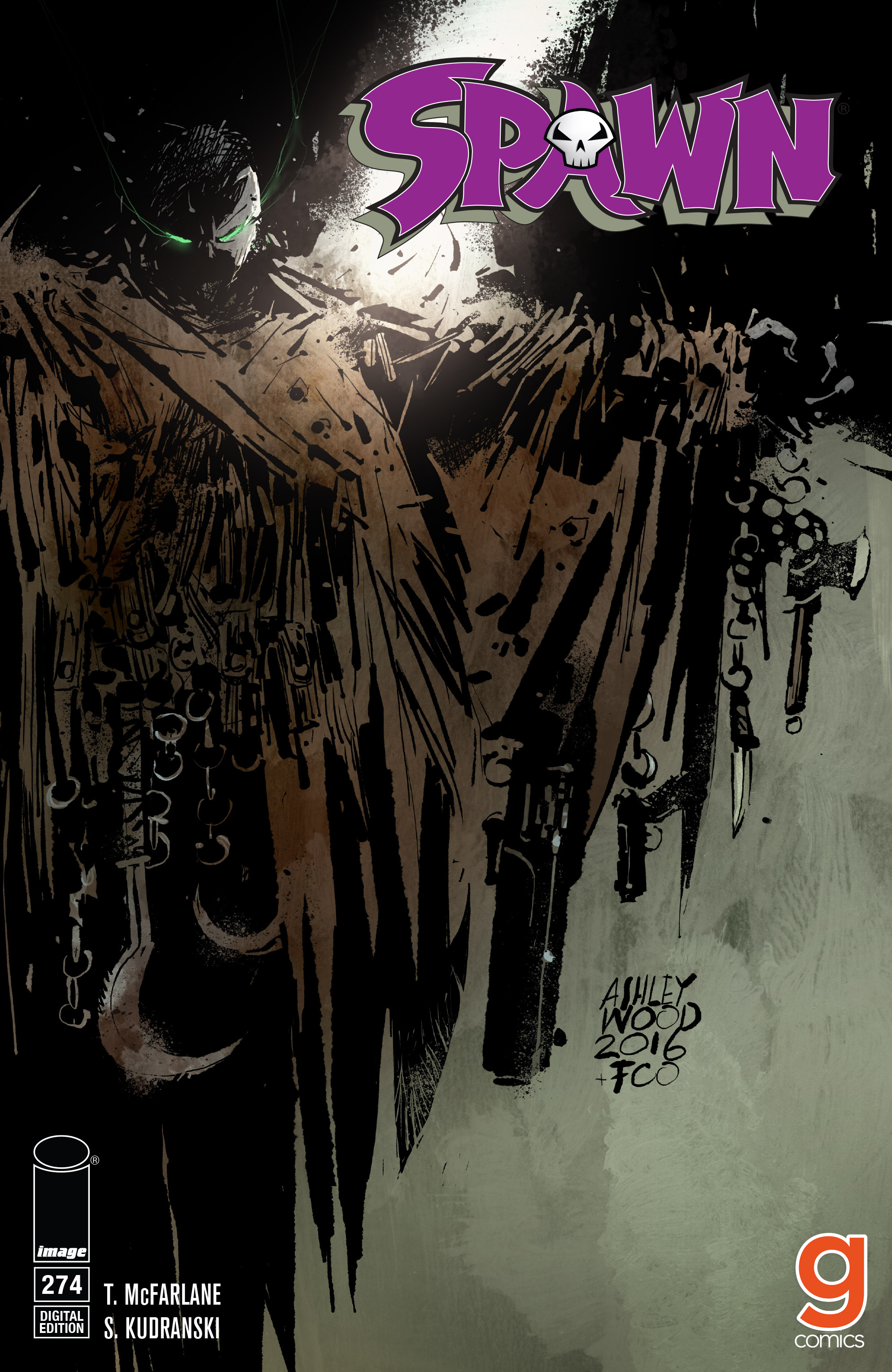 Carátula Spawn #274.cbr