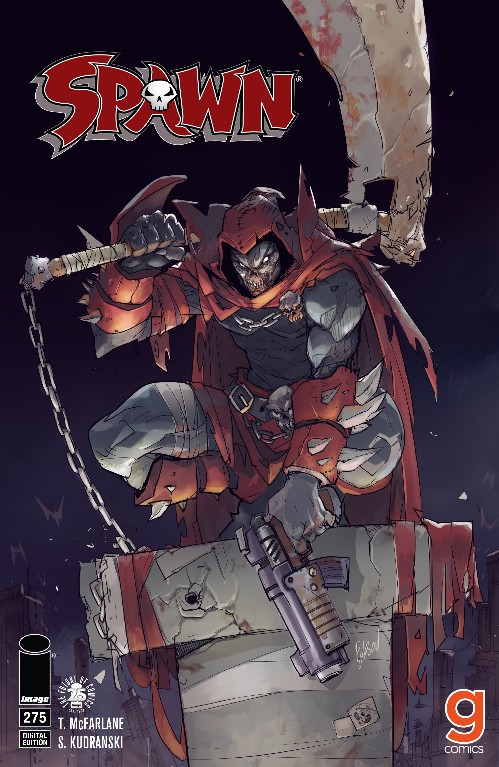 Carátula Spawn #275.cbr