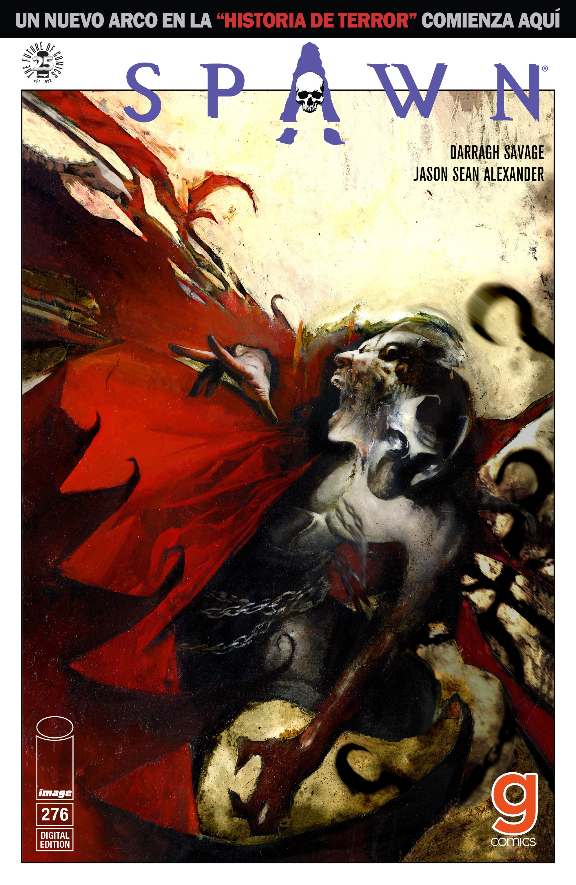 Carátula Spawn #276.cbr