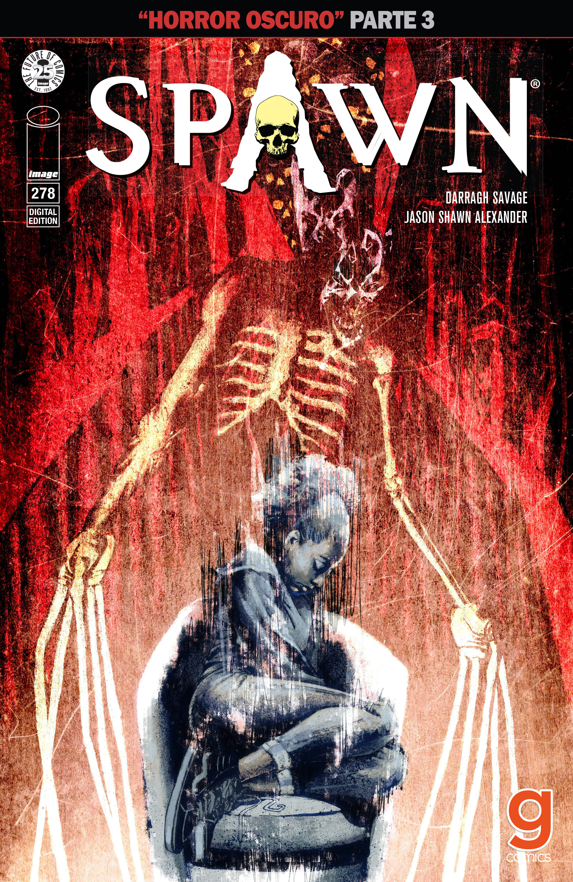 Carátula Spawn #278.cbr