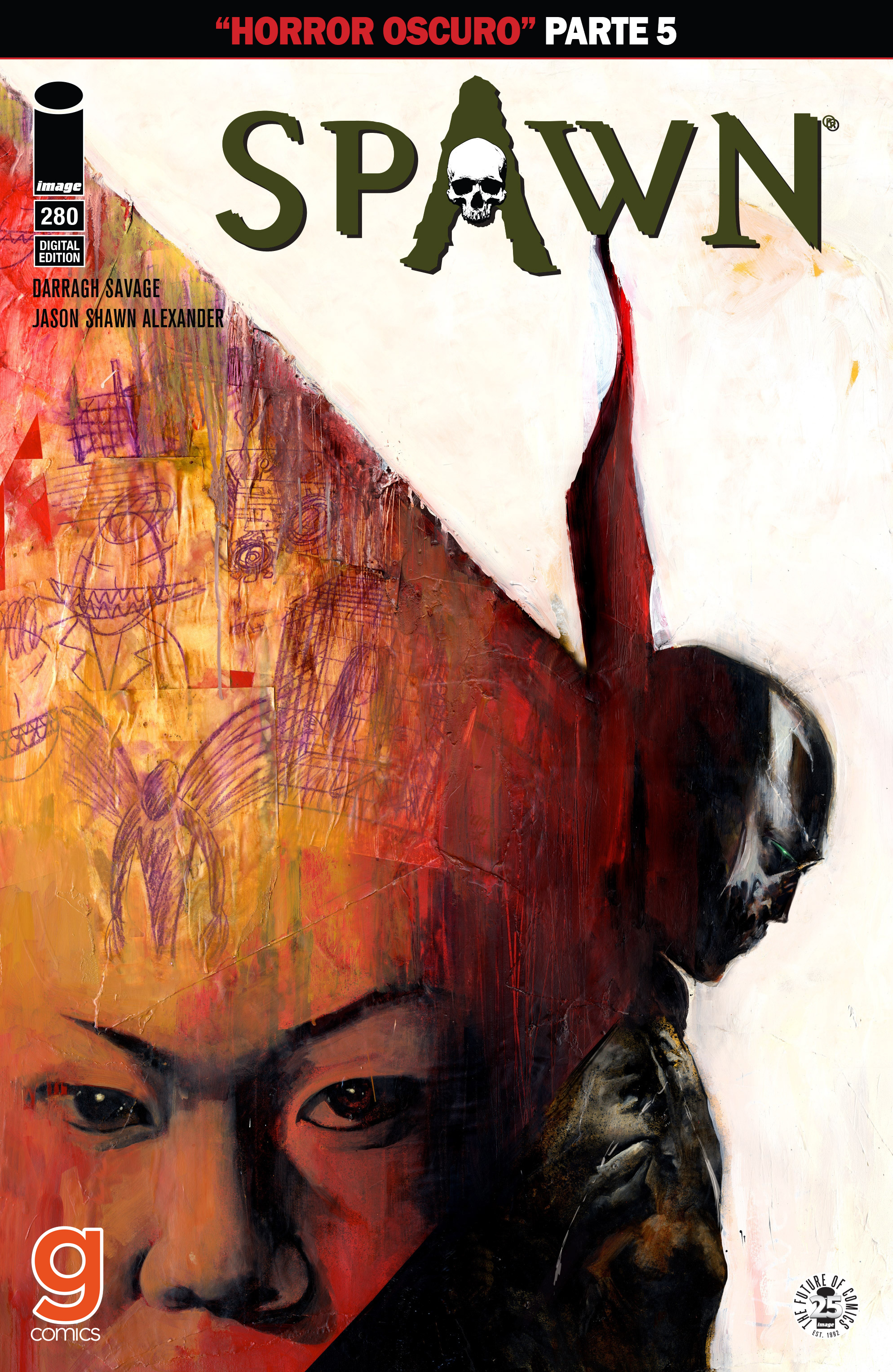 Carátula Spawn #280.cbr