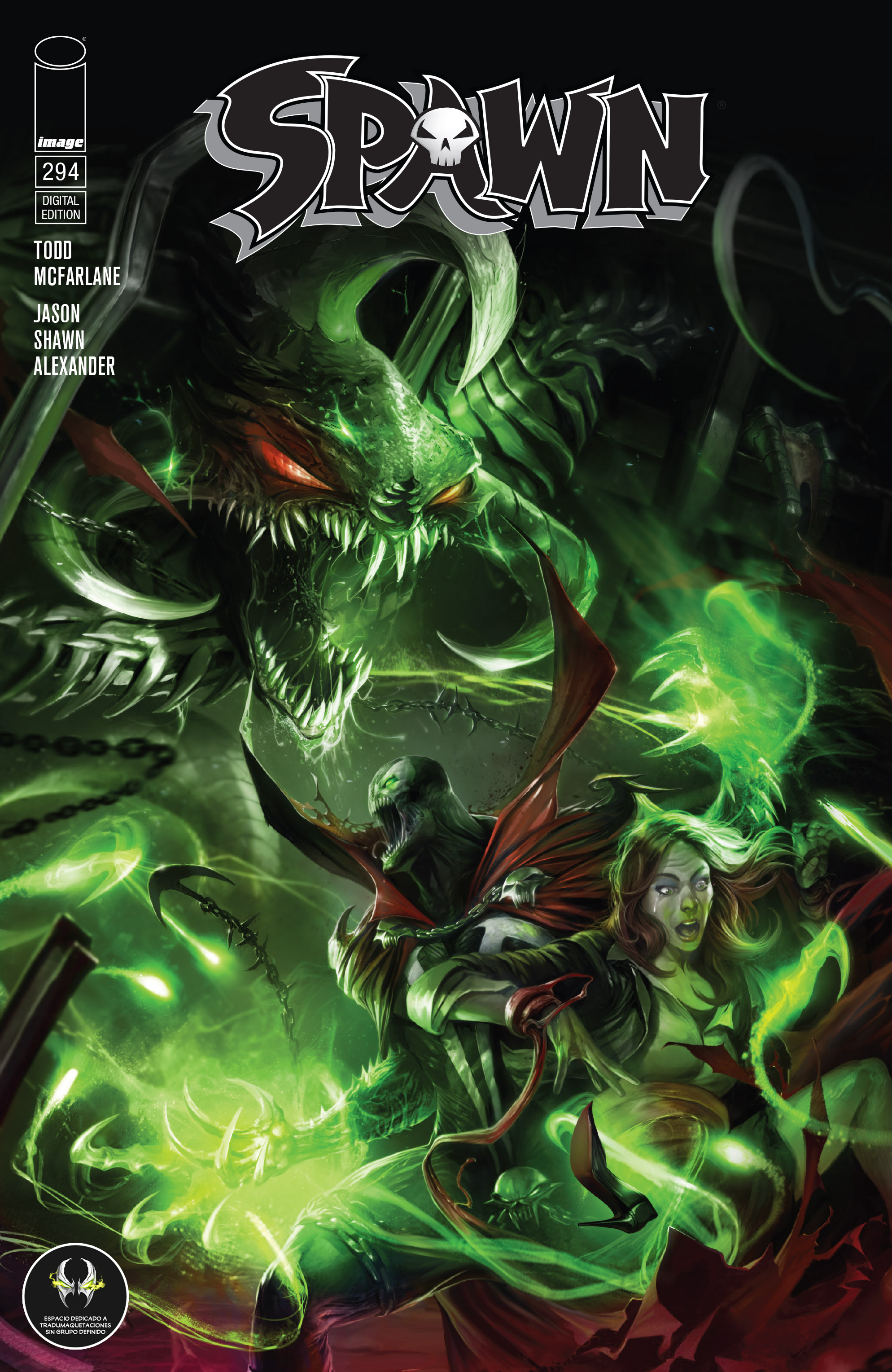 Carátula Spawn #294.cbr