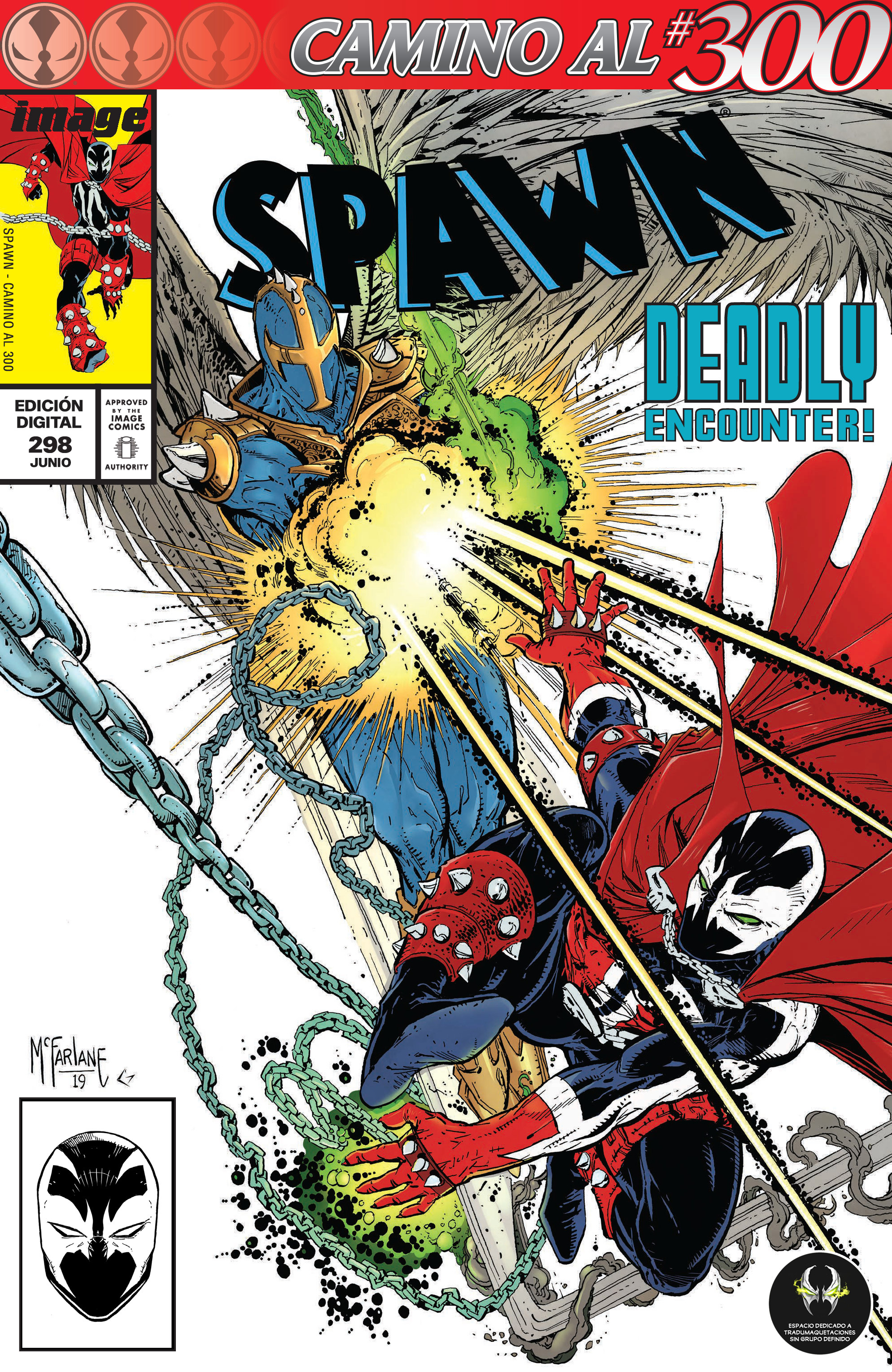 Carátula Spawn #298.cbr