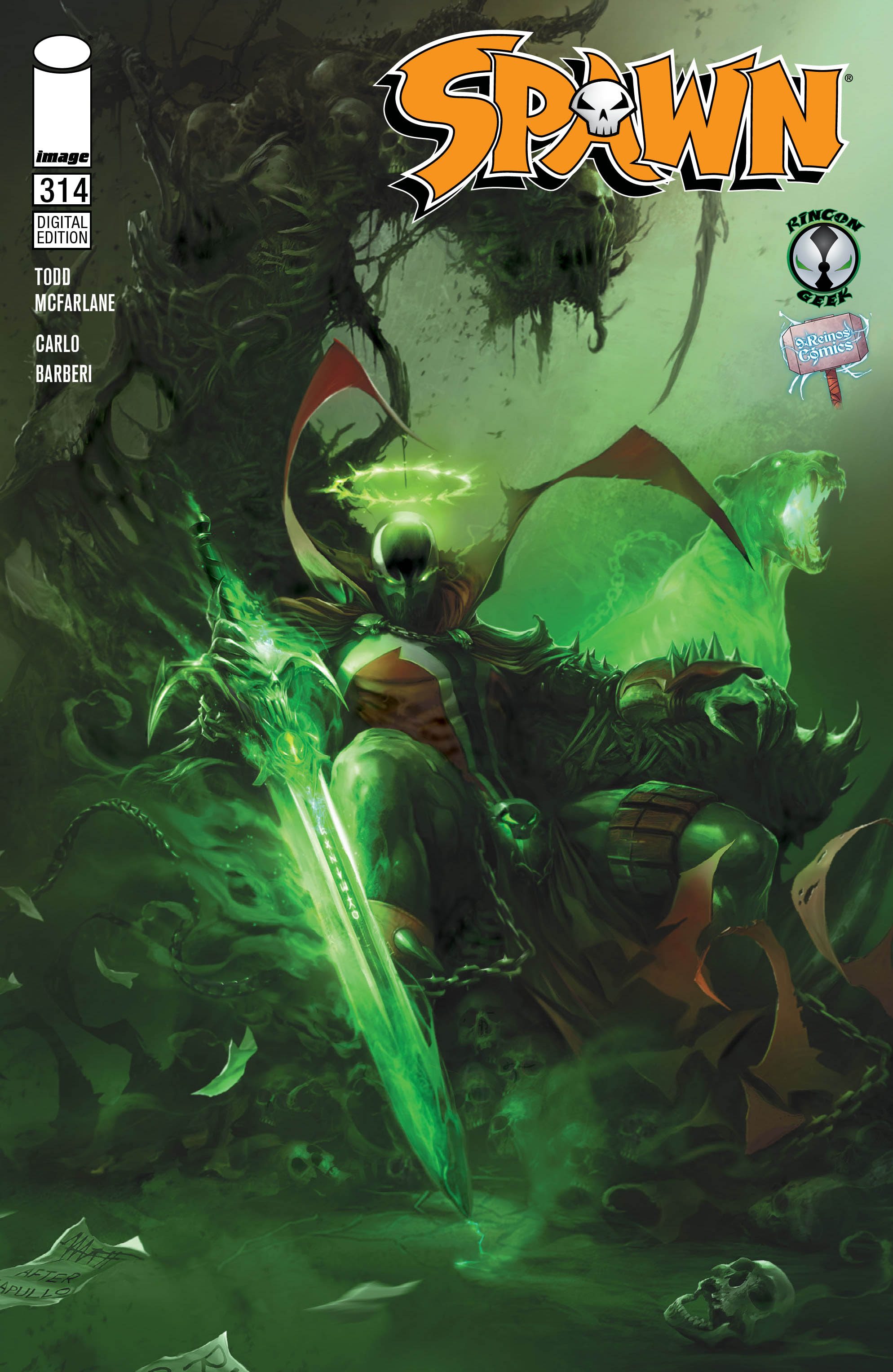 Carátula Spawn #314.cbr