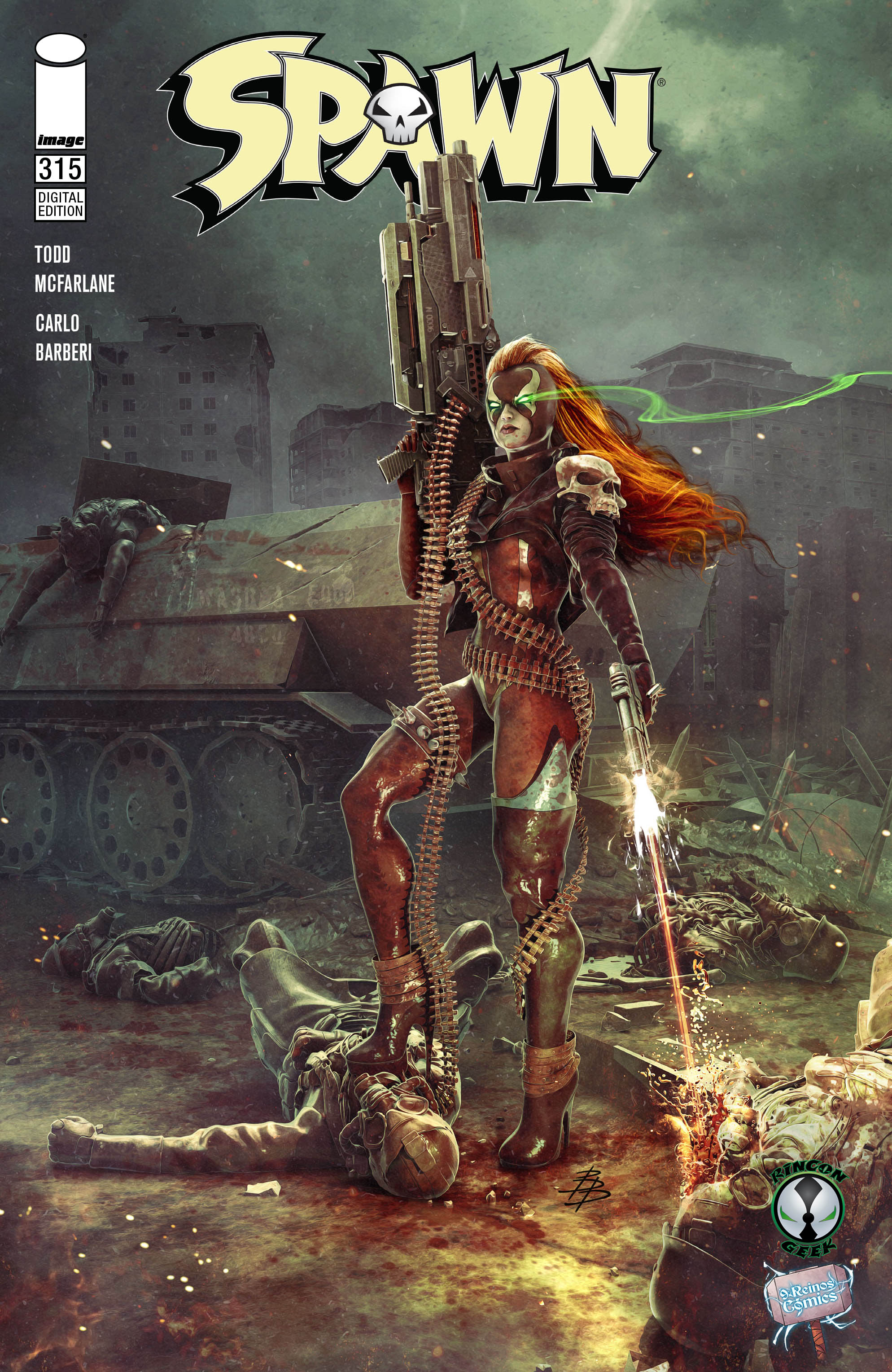 Carátula Spawn #315.cbr