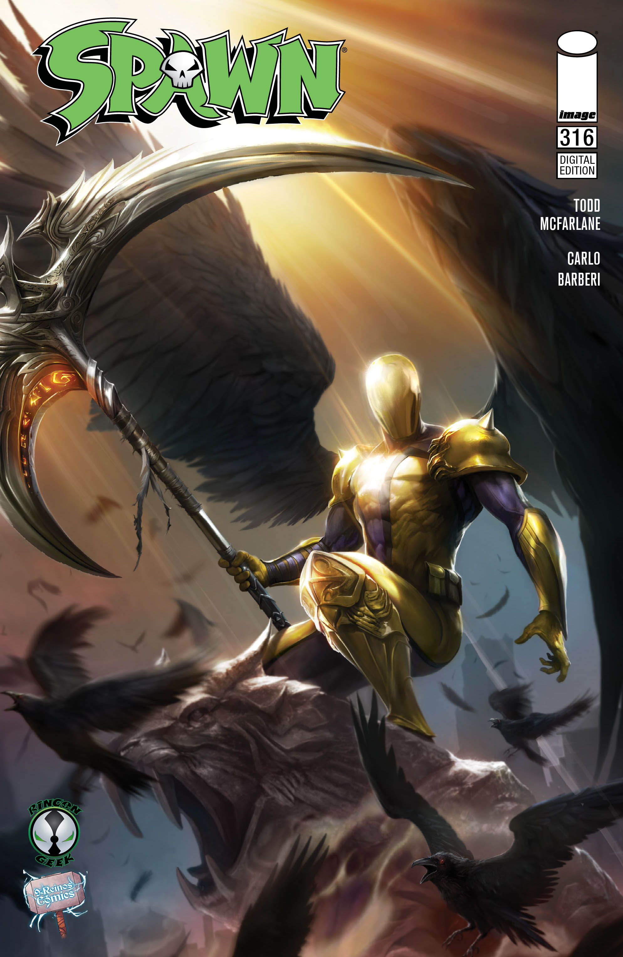 Carátula Spawn #316.cbr