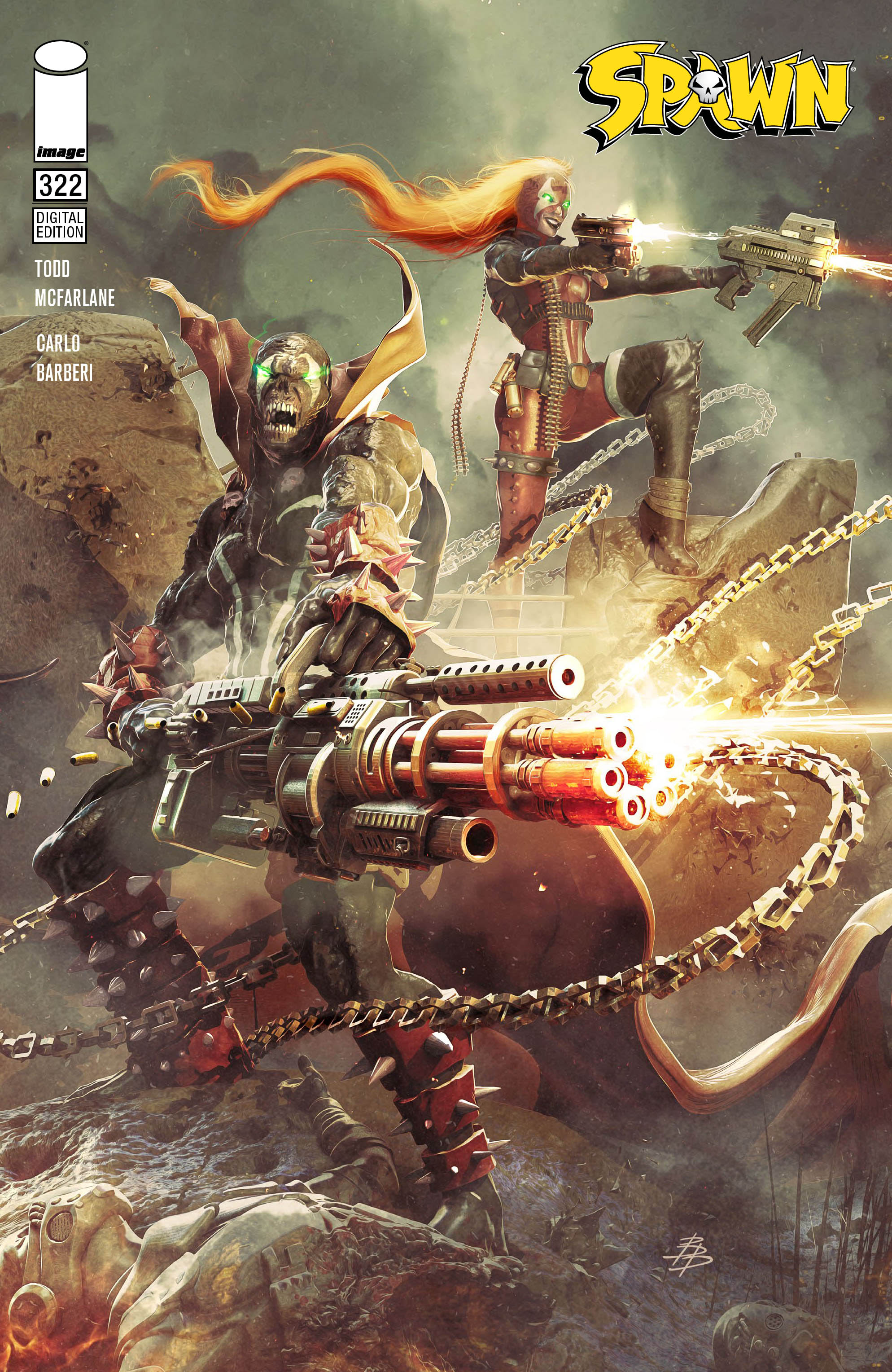 Carátula Spawn #322.cbr