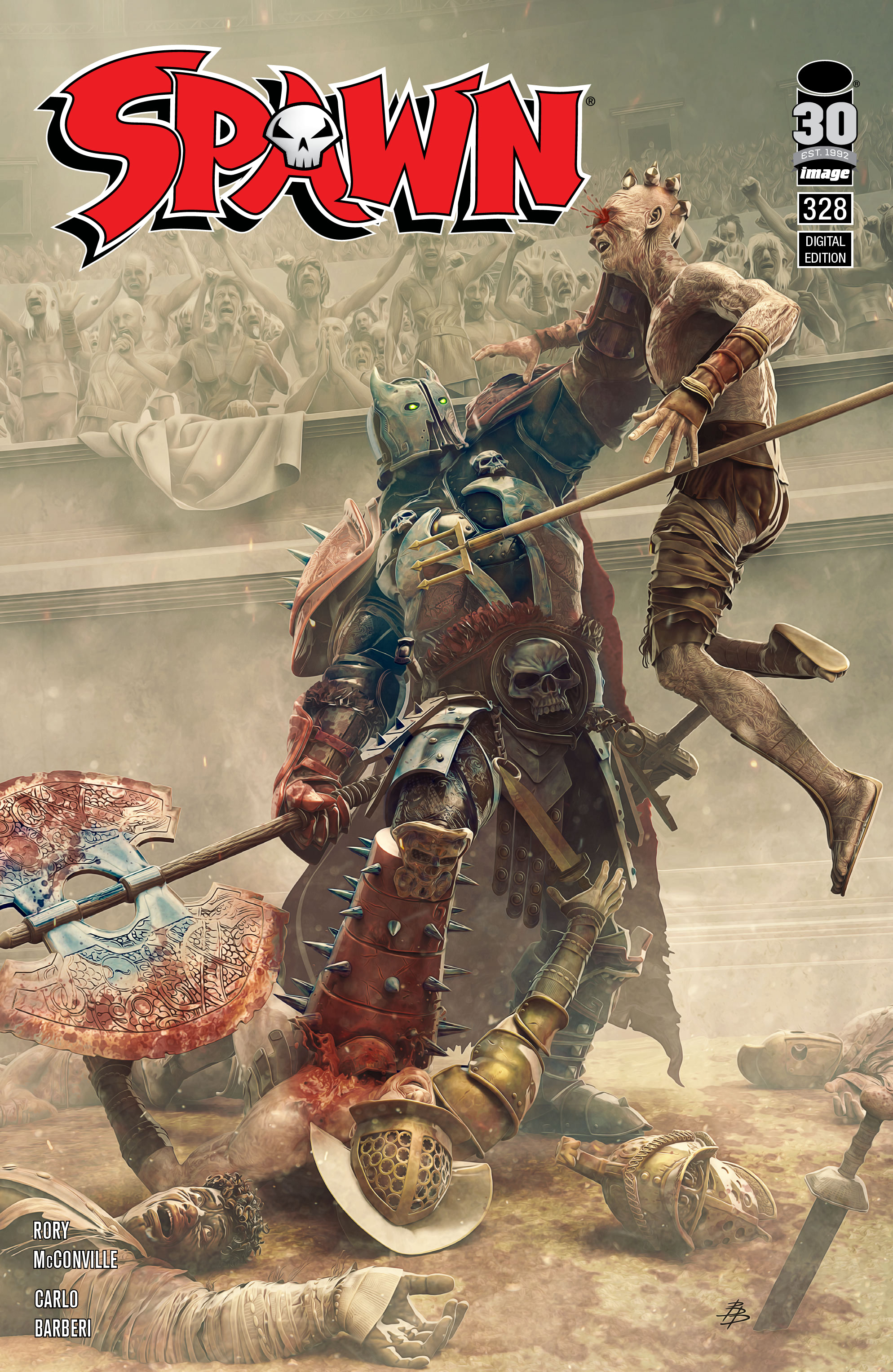 Carátula Spawn #328.cbr