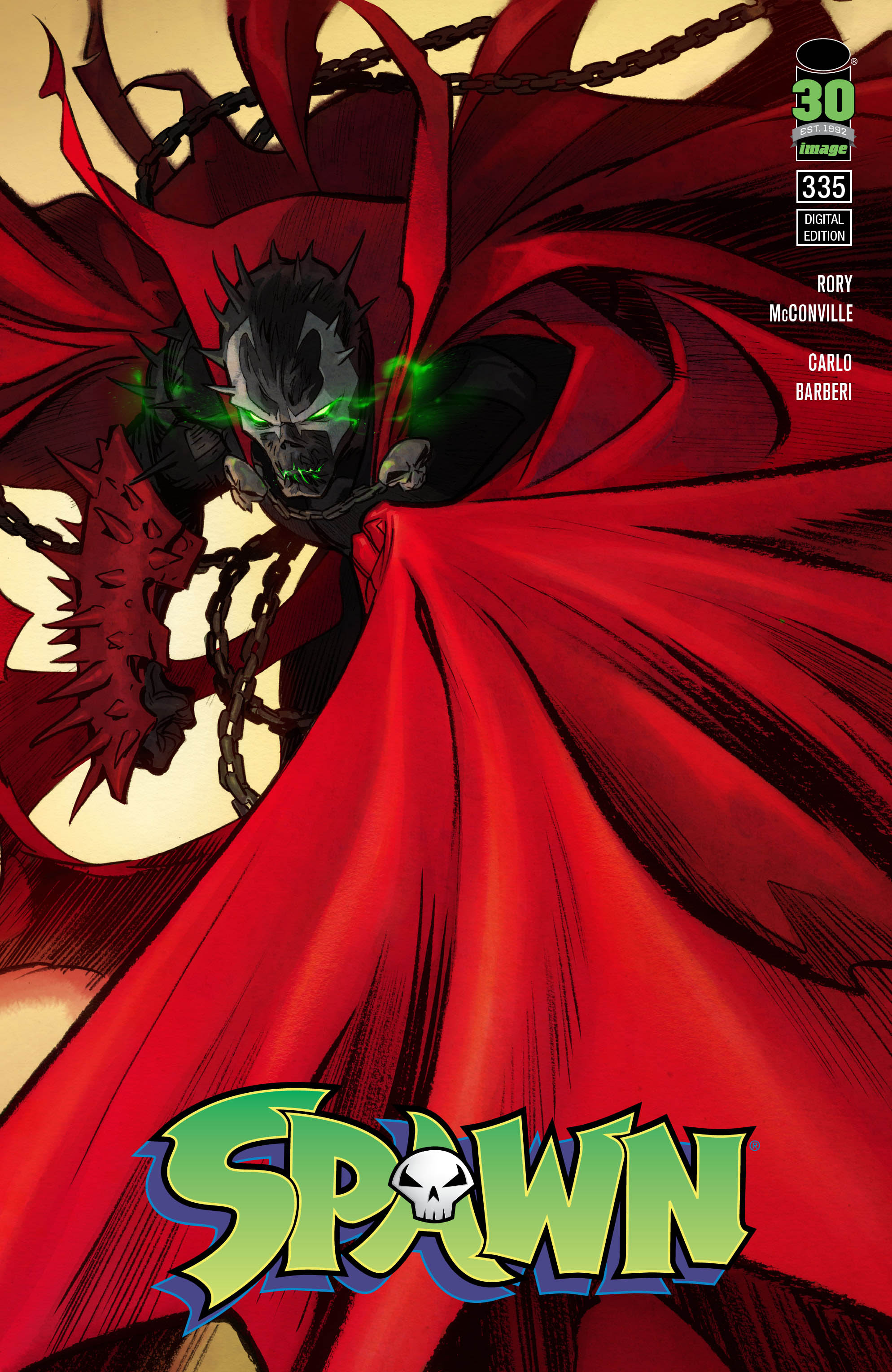 Carátula Spawn #335.cbr