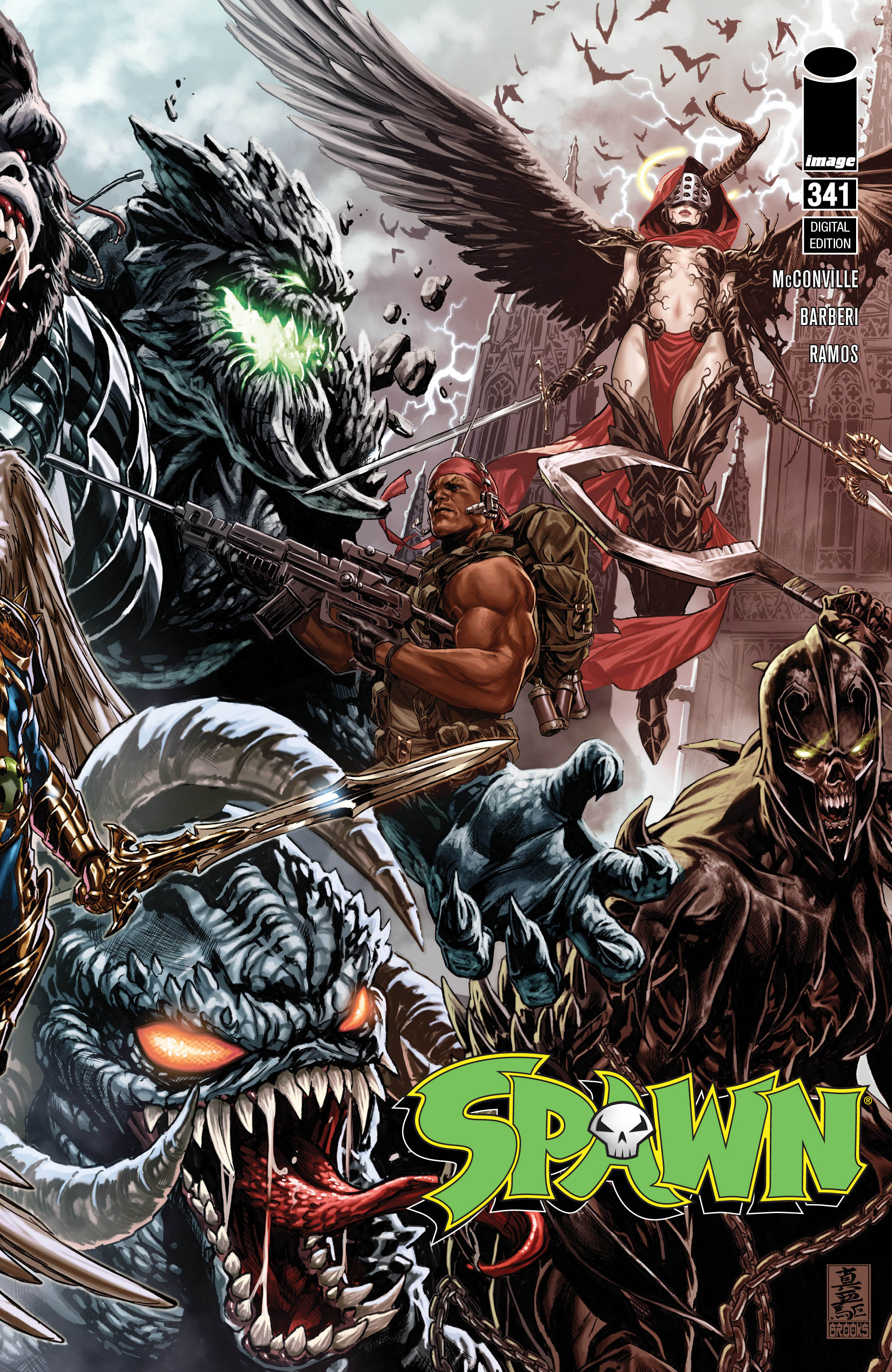 Carátula Spawn #341.cbr