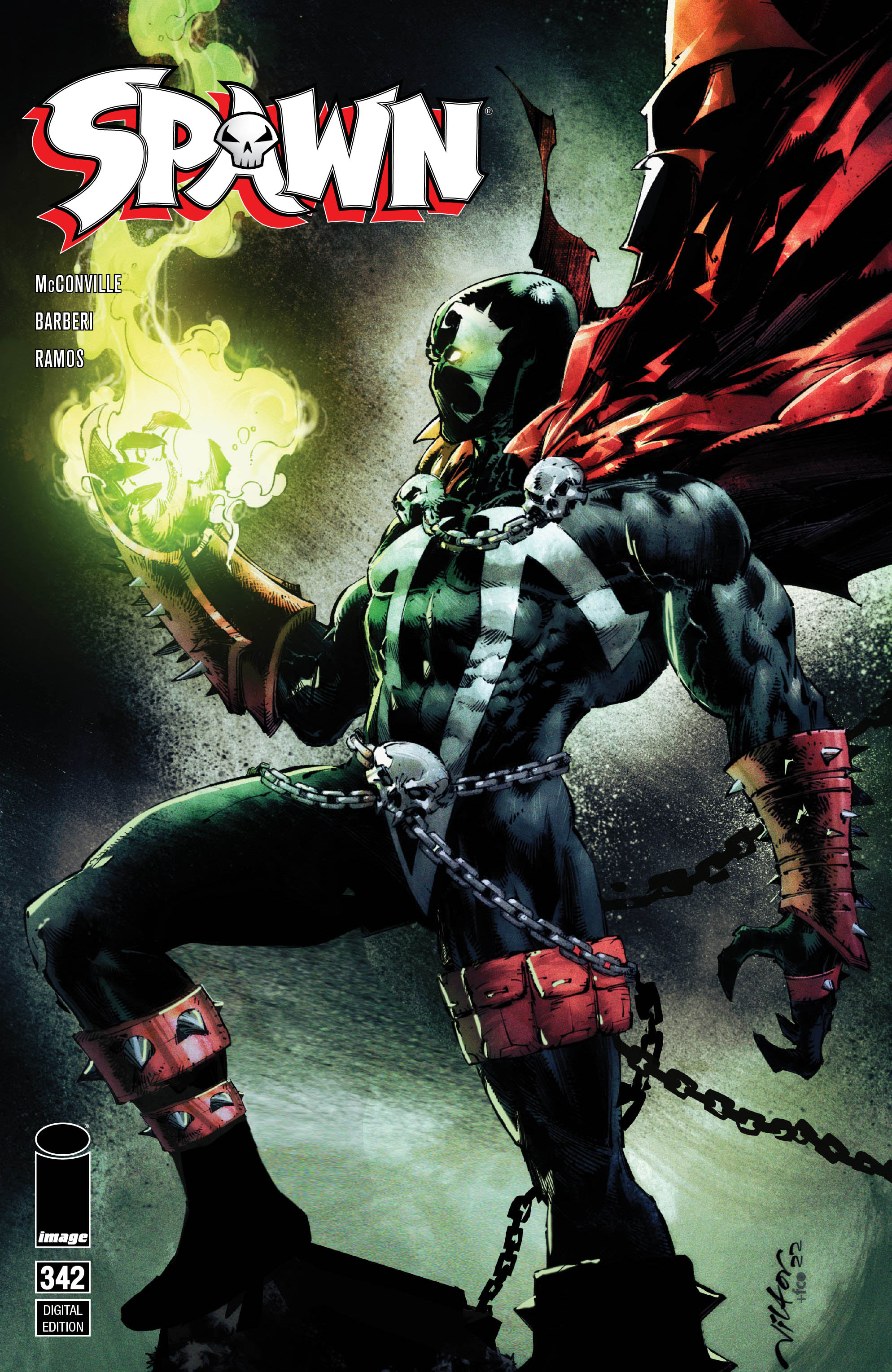 Carátula Spawn #342.cbr