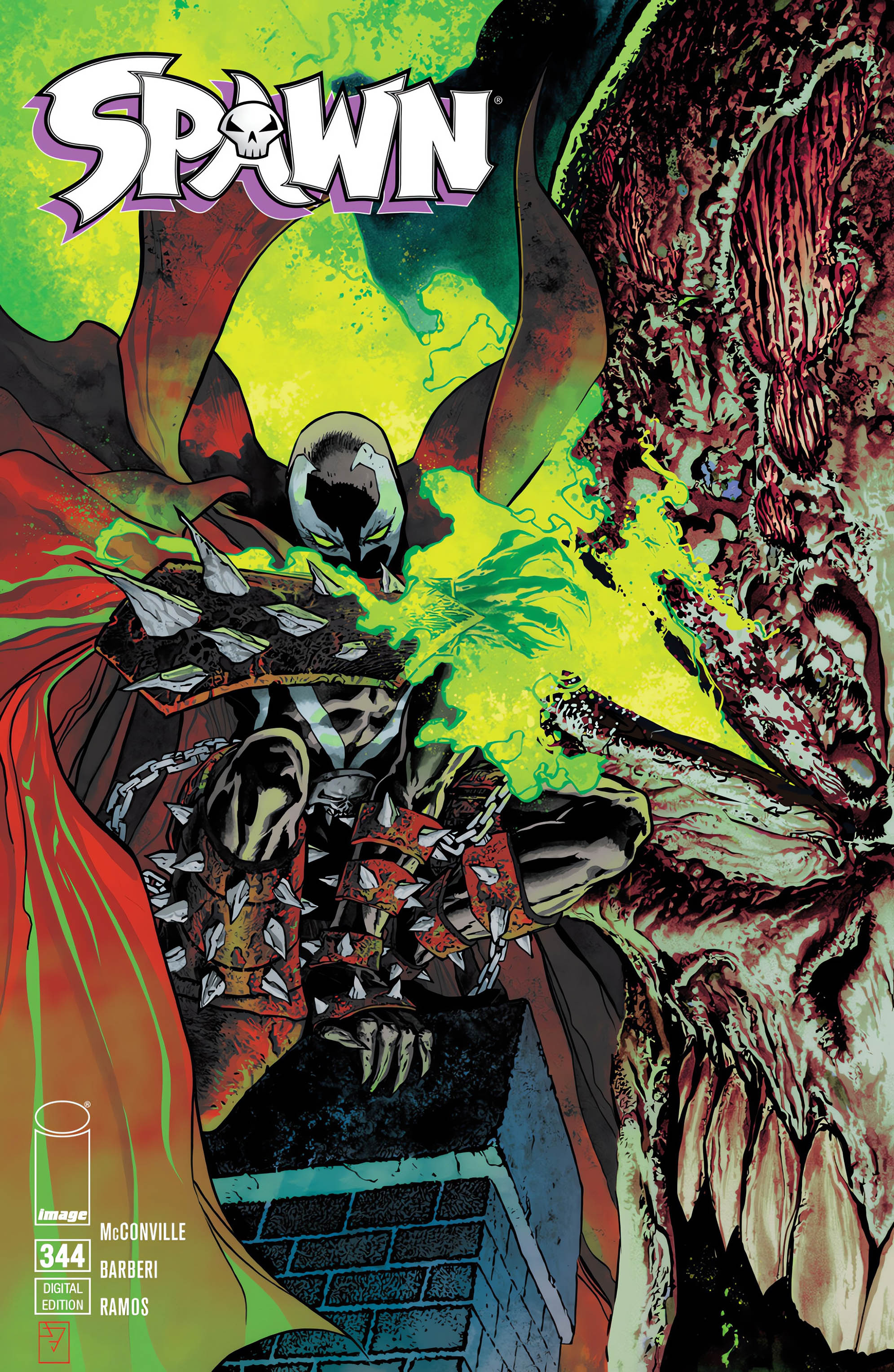 Carátula Spawn #344.cbr