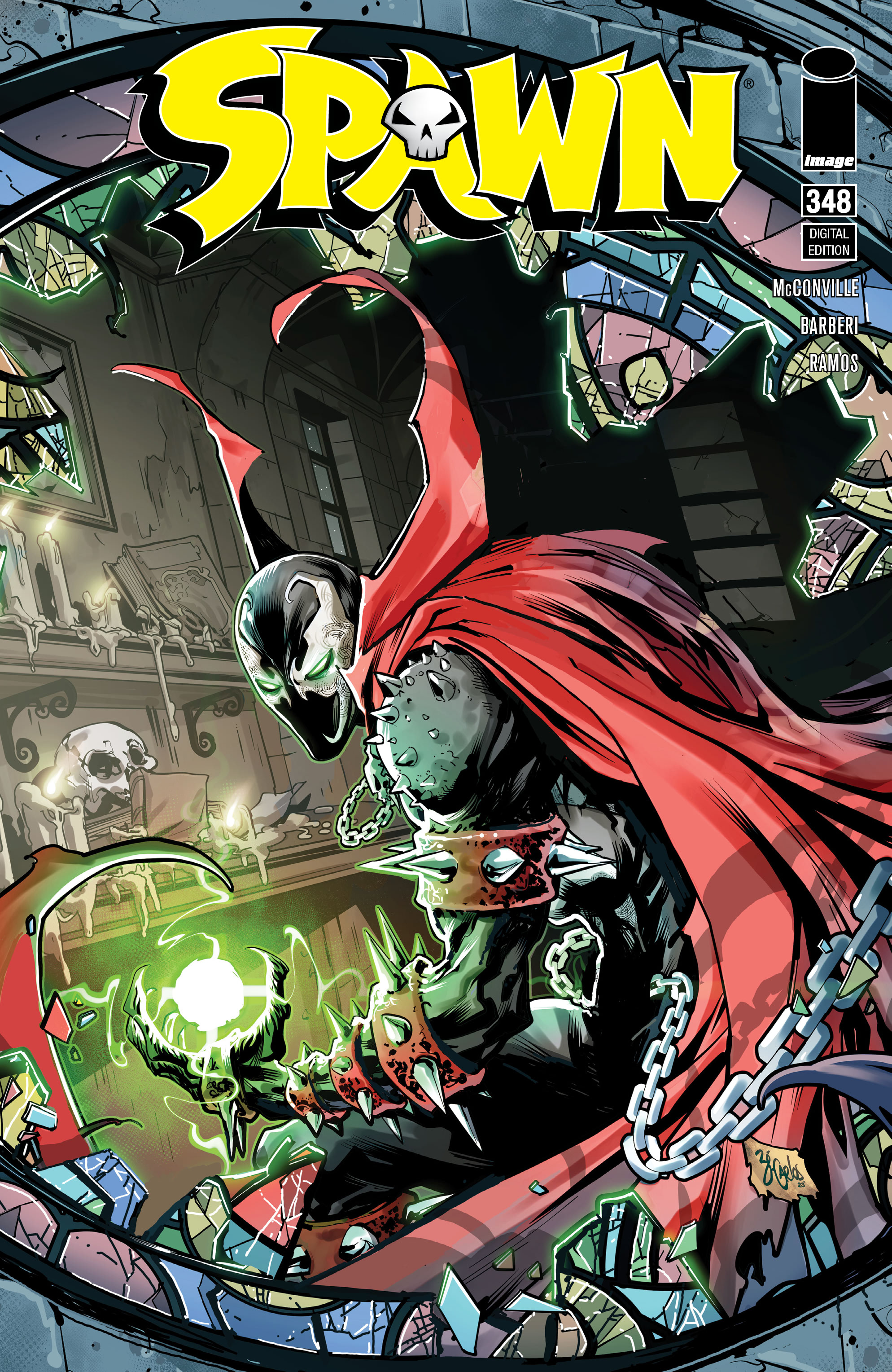 Carátula Spawn 348 [Hijos De MALEBOLGIA].cbr