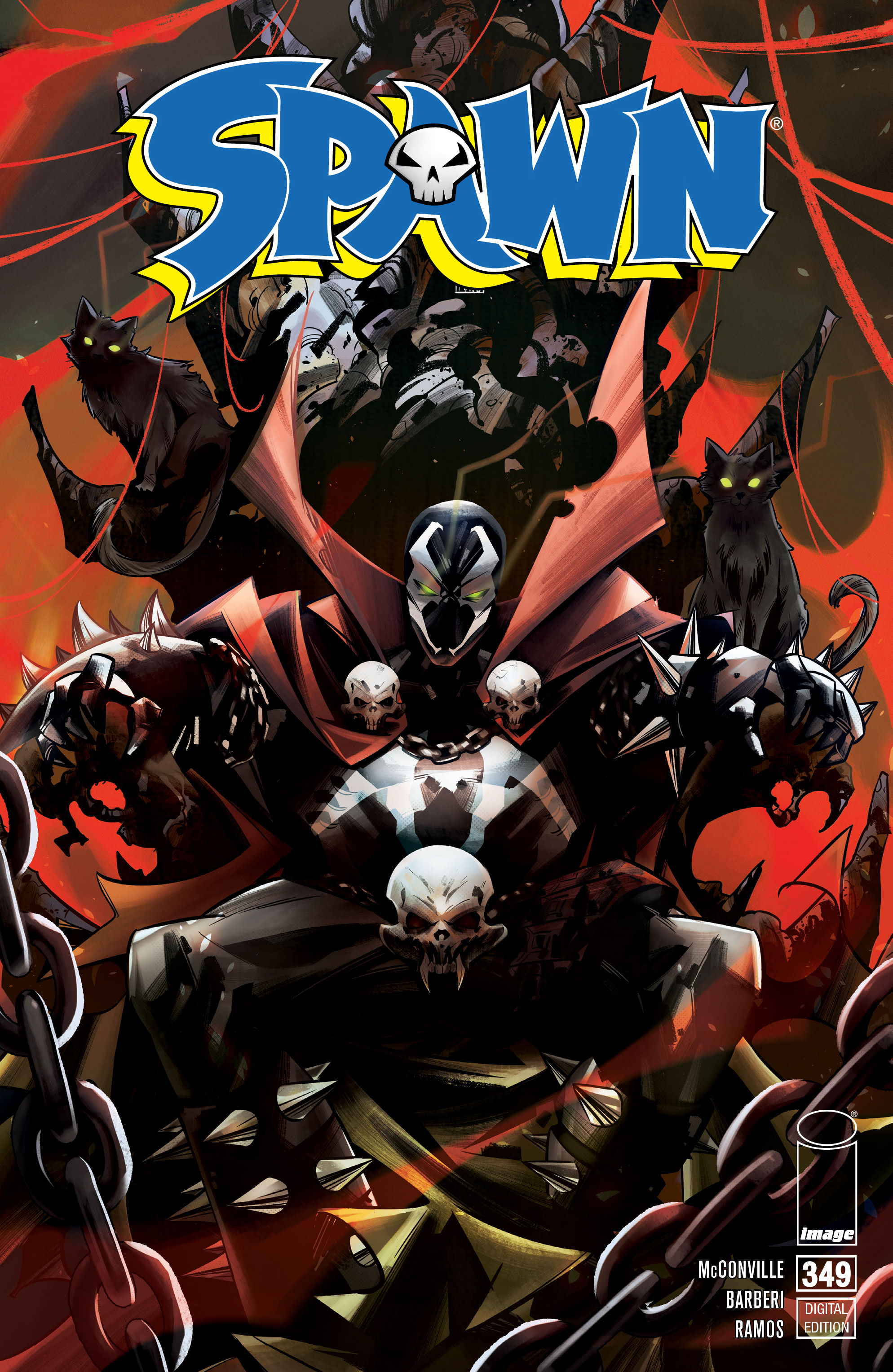 Carátula Spawn 349 [Hijos De MALEBOLGIA].cbr