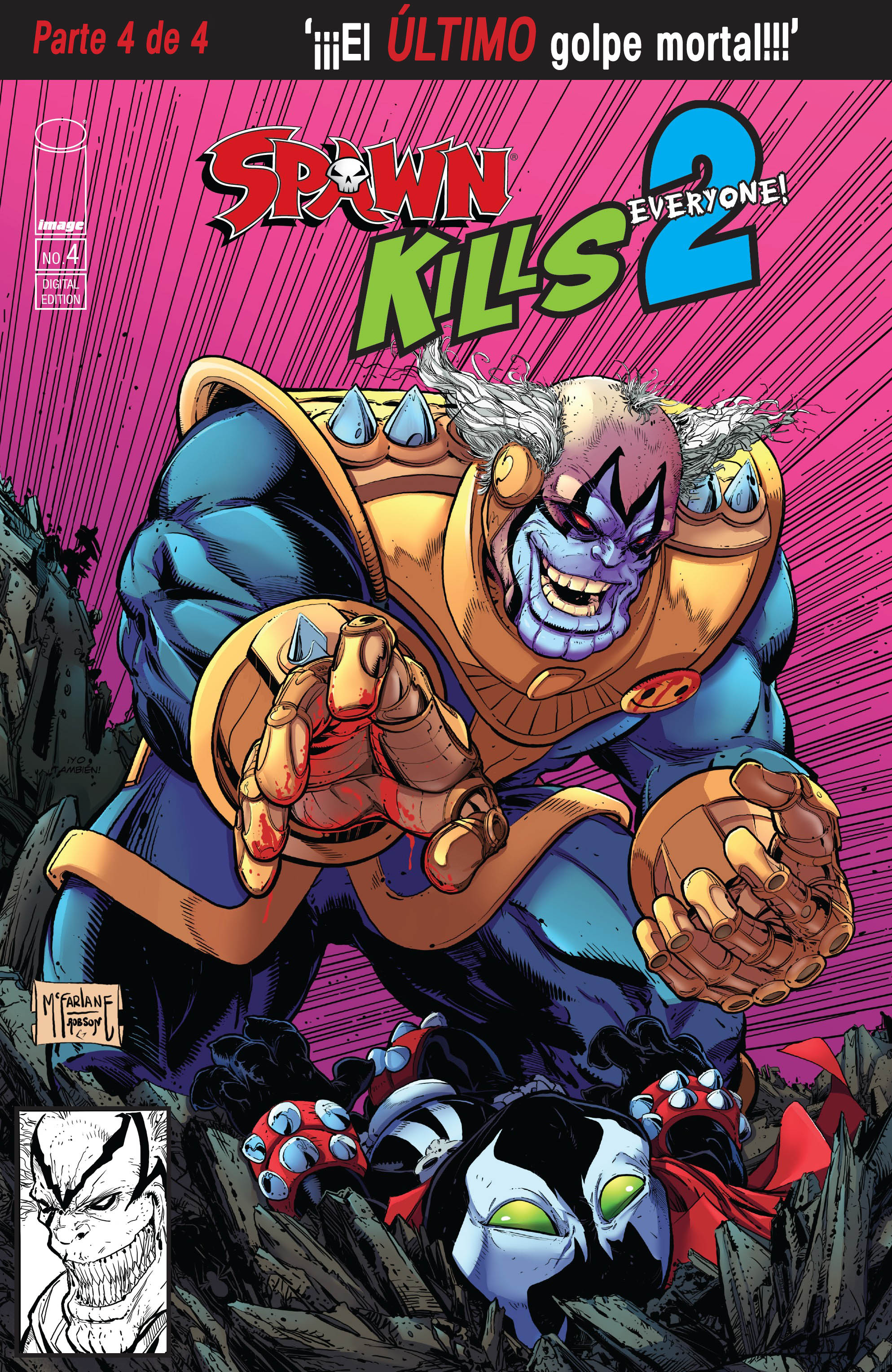 Carátula Spawn Kills Everyone Too #04 [Español].cbr
