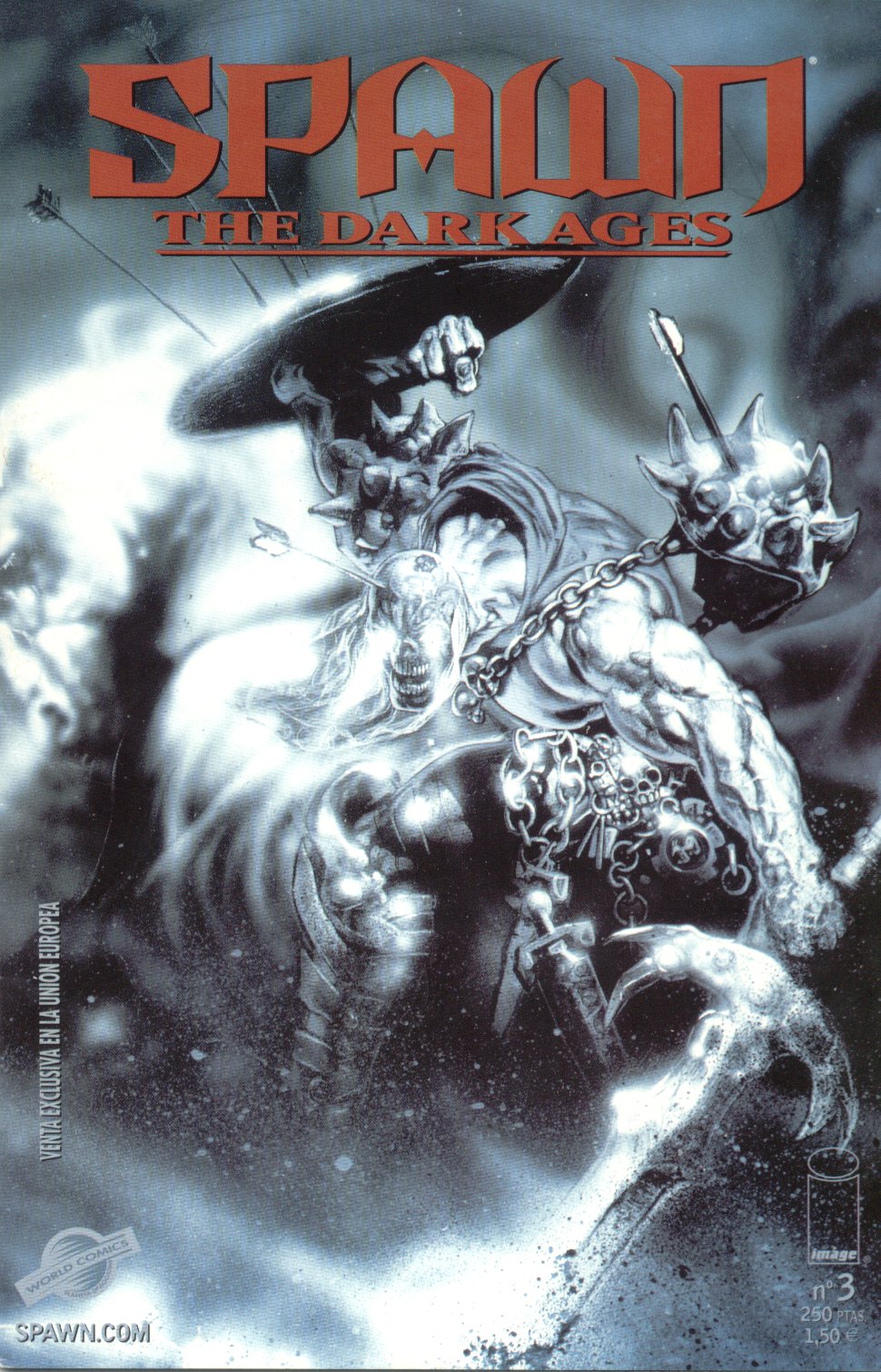 Carátula Spawn. The Dark Ages 03 [Español].cbr