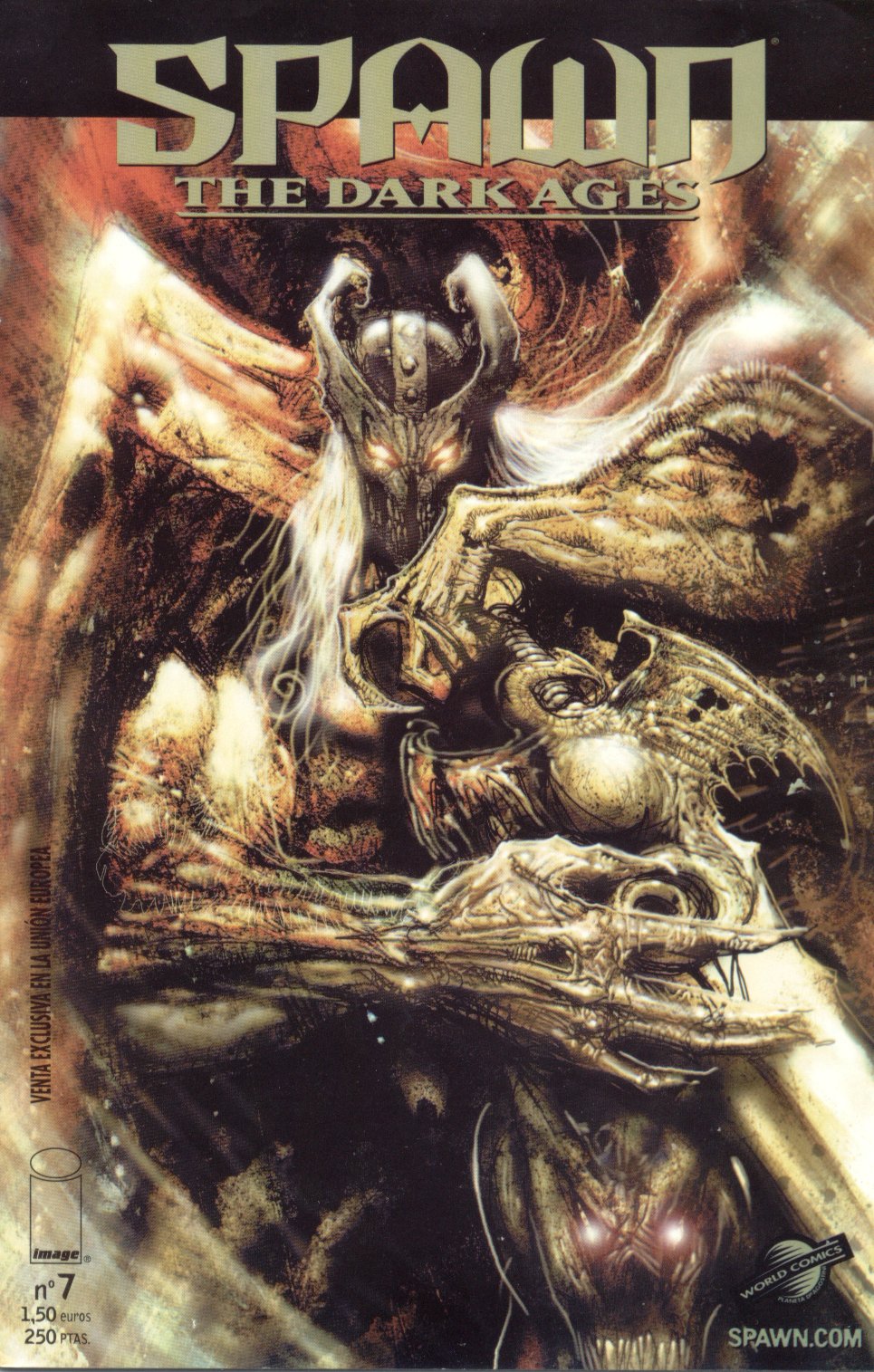 Carátula Spawn. The Dark Ages 07 [Español].cbr