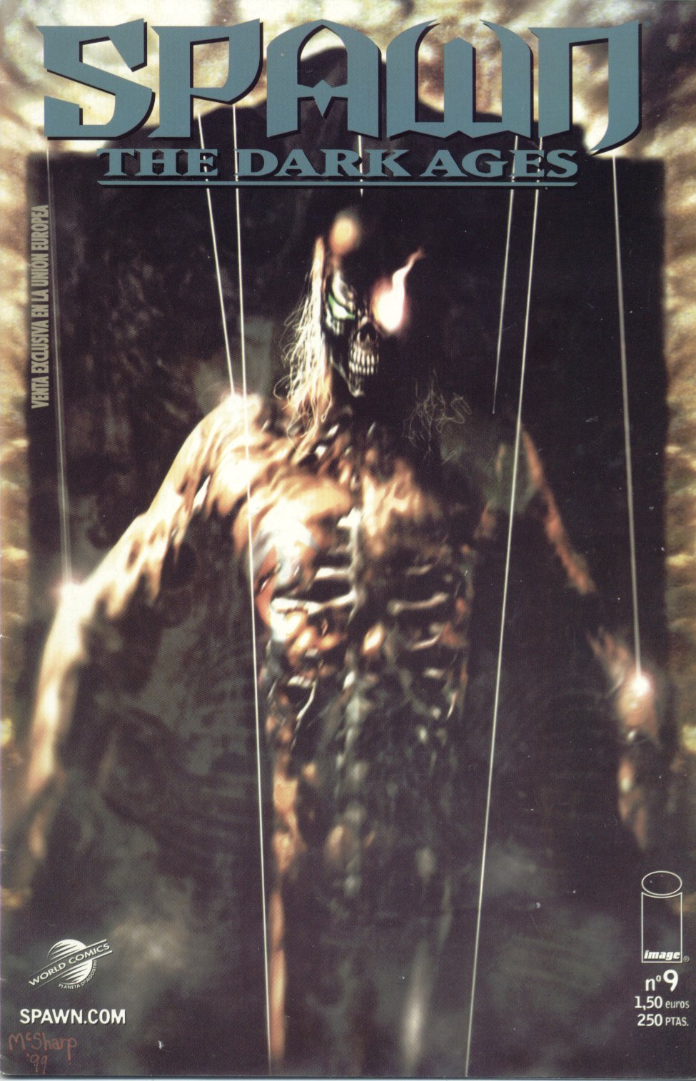 Carátula Spawn. The Dark Ages 09 [Español].cbr