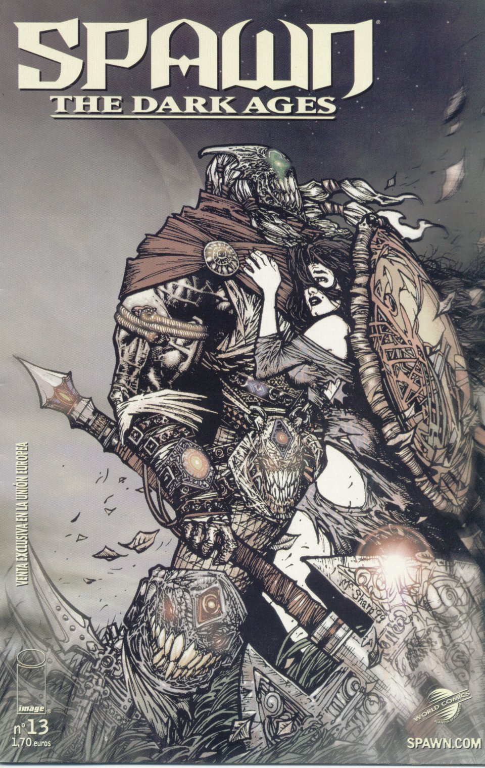 Carátula Spawn. The Dark Ages 13 [Español].cbr