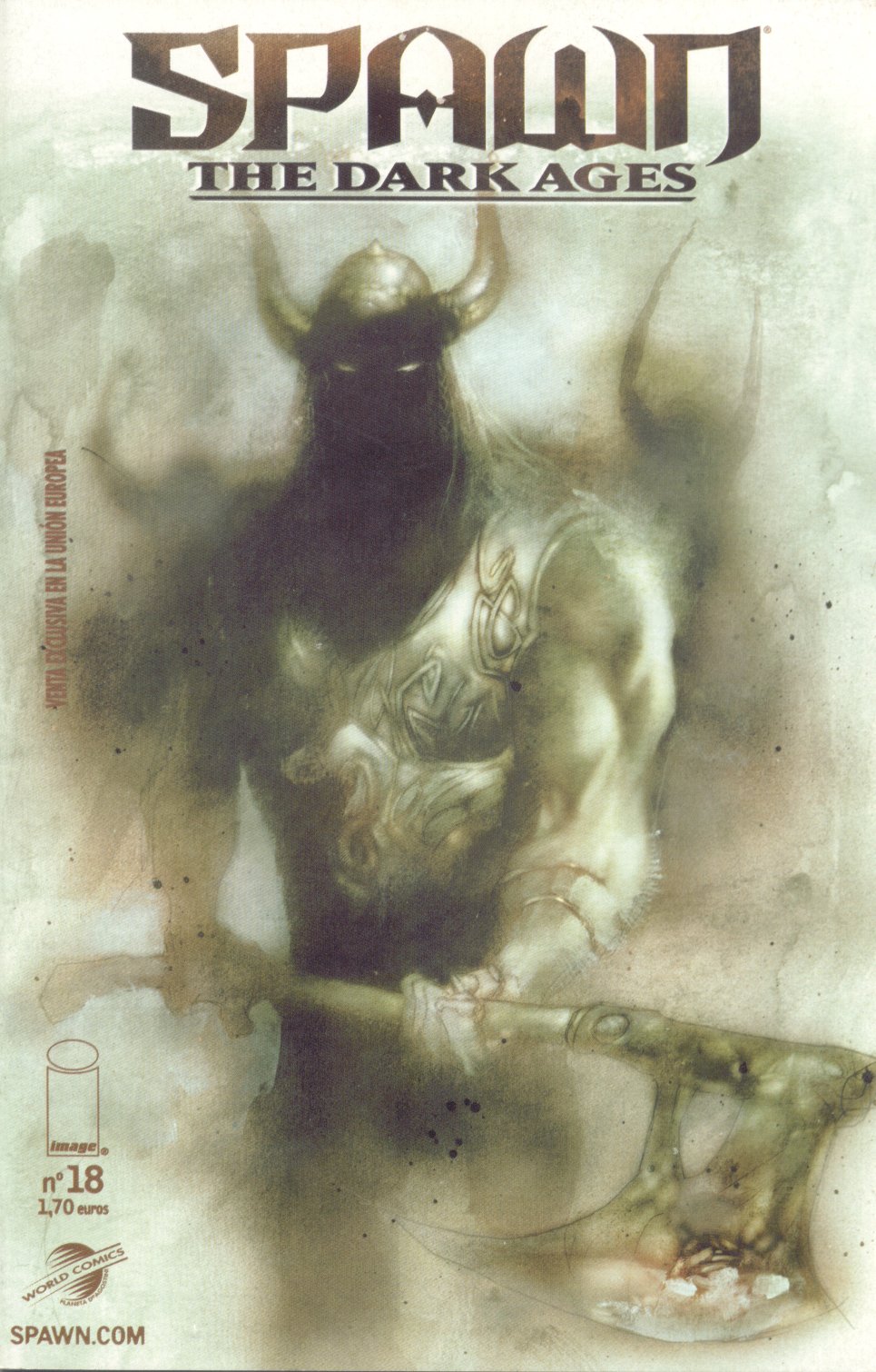 Carátula Spawn. The Dark Ages 18 [Español].cbr