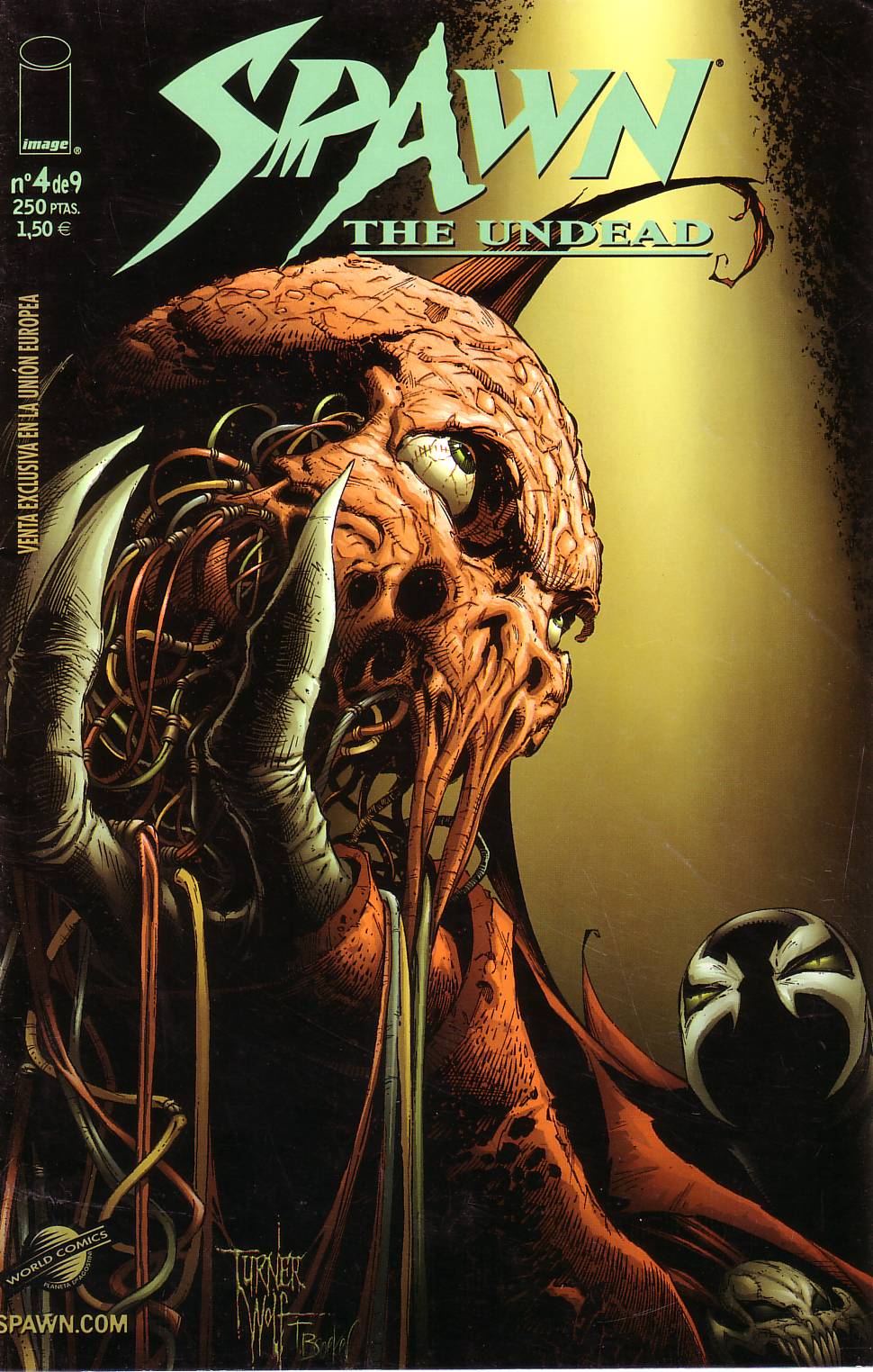 Carátula Spawn. The Undead #04 [Español].cbr