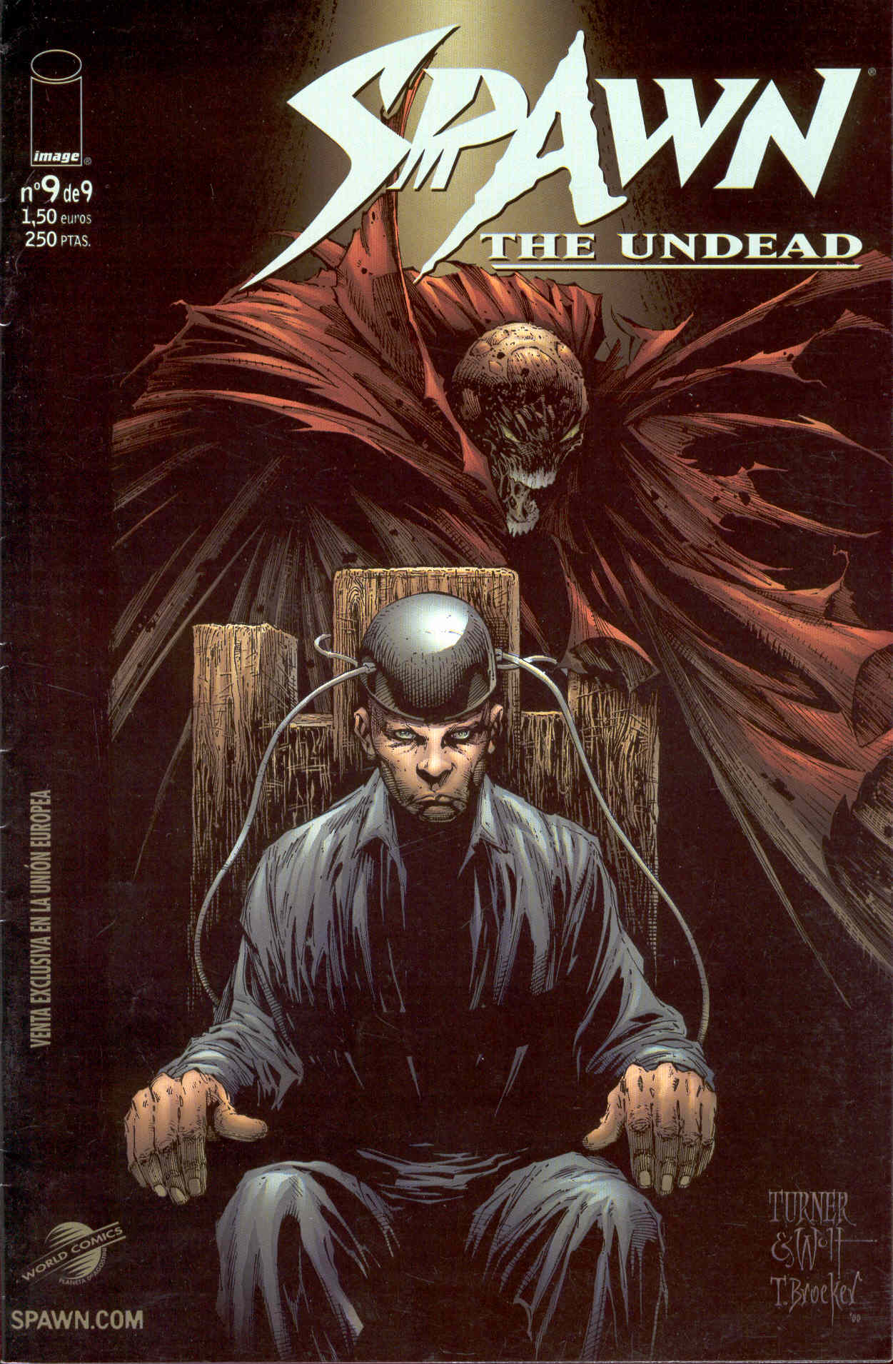 Carátula Spawn. The Undead #09 [Español].cbr