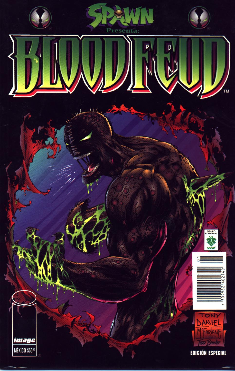 Carátula Spawn. Bloodfeud [TPB][Español].cbr