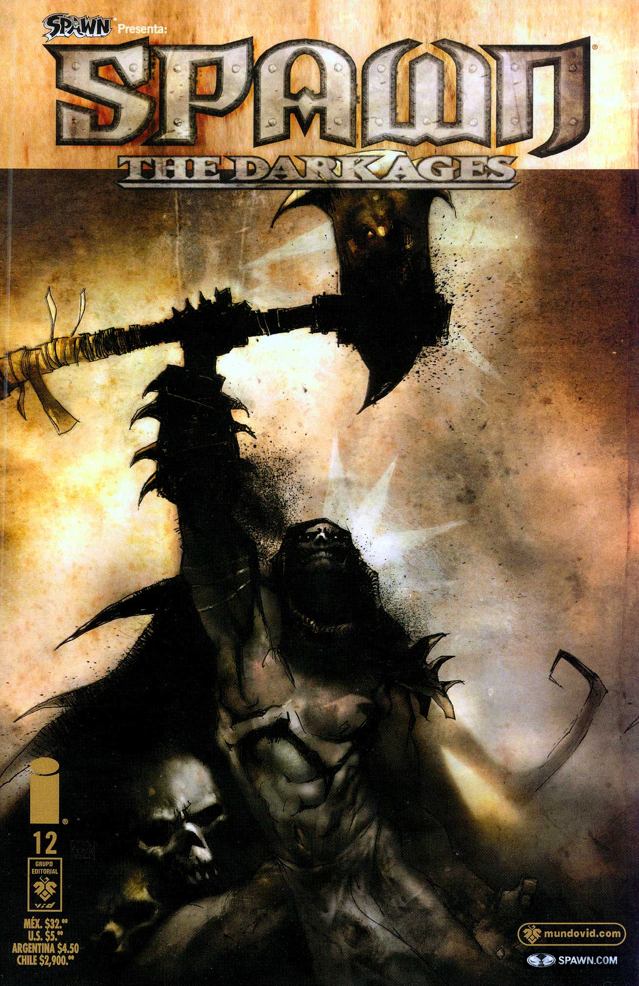 Carátula Spawn. The Dark Ages 23 [Español].cbr