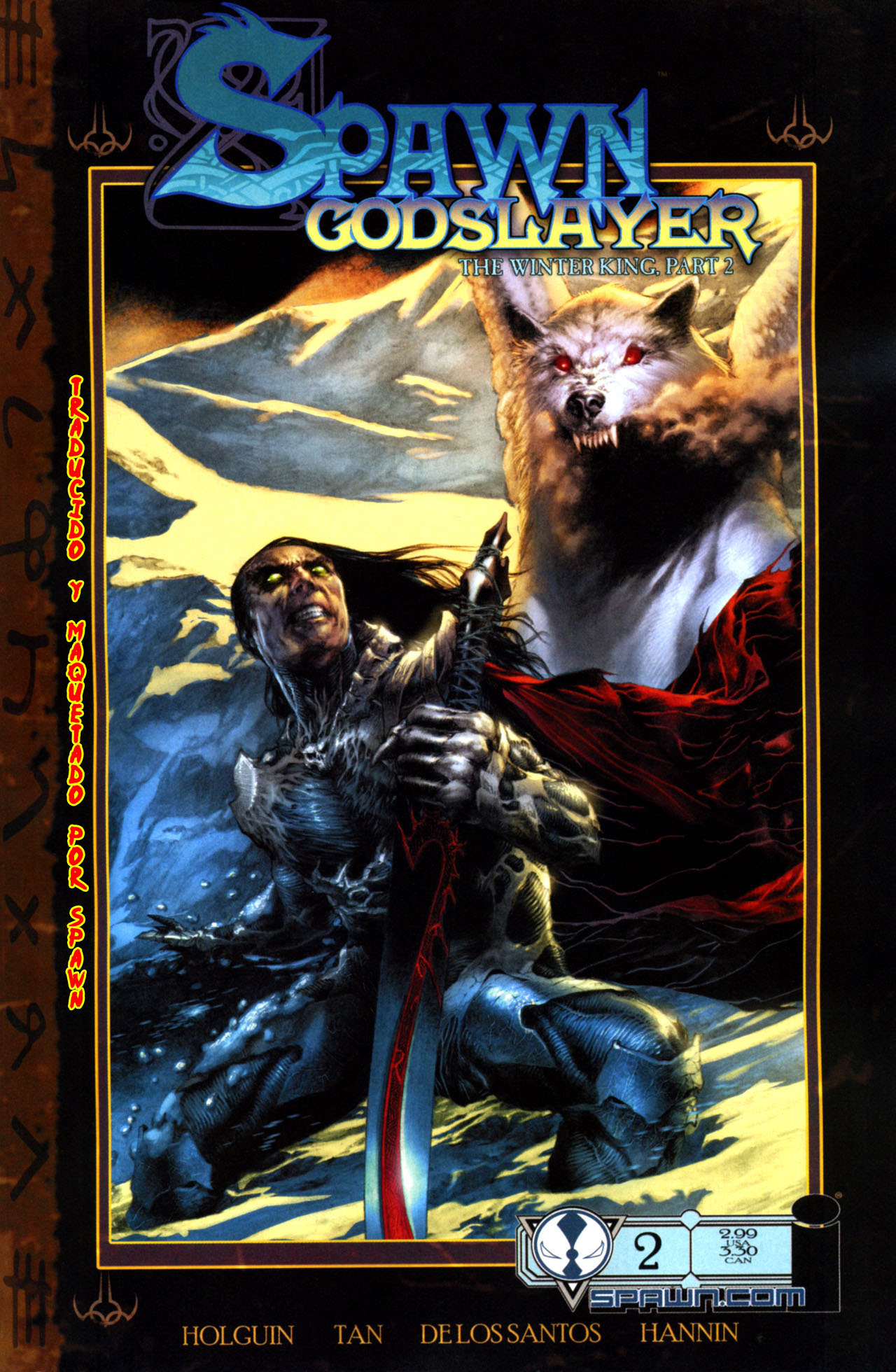 Carátula Spawn Godslayer 02.cbr