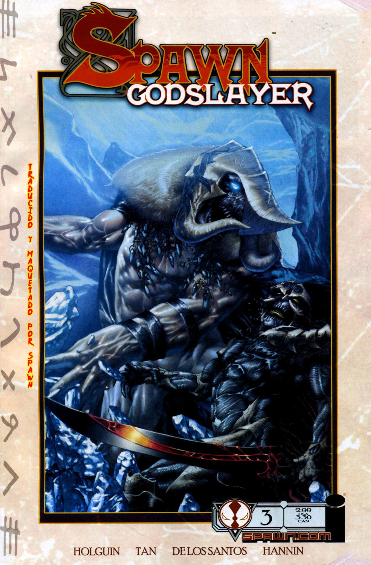 Carátula Spawn Godslayer 03.cbr